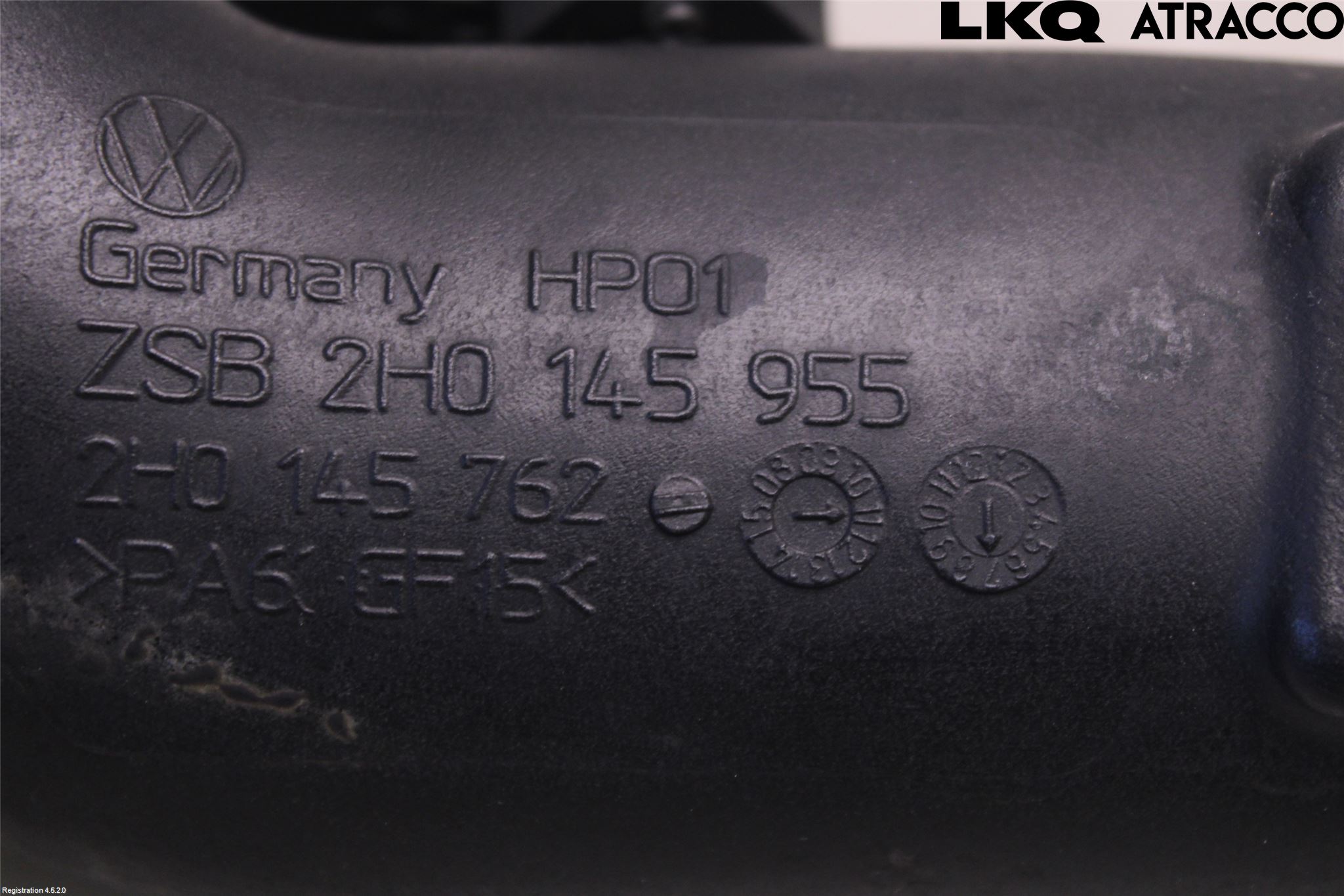 Volkswagen VW AMAROK 2H 10-22 Laddluft-Intercoolerrör