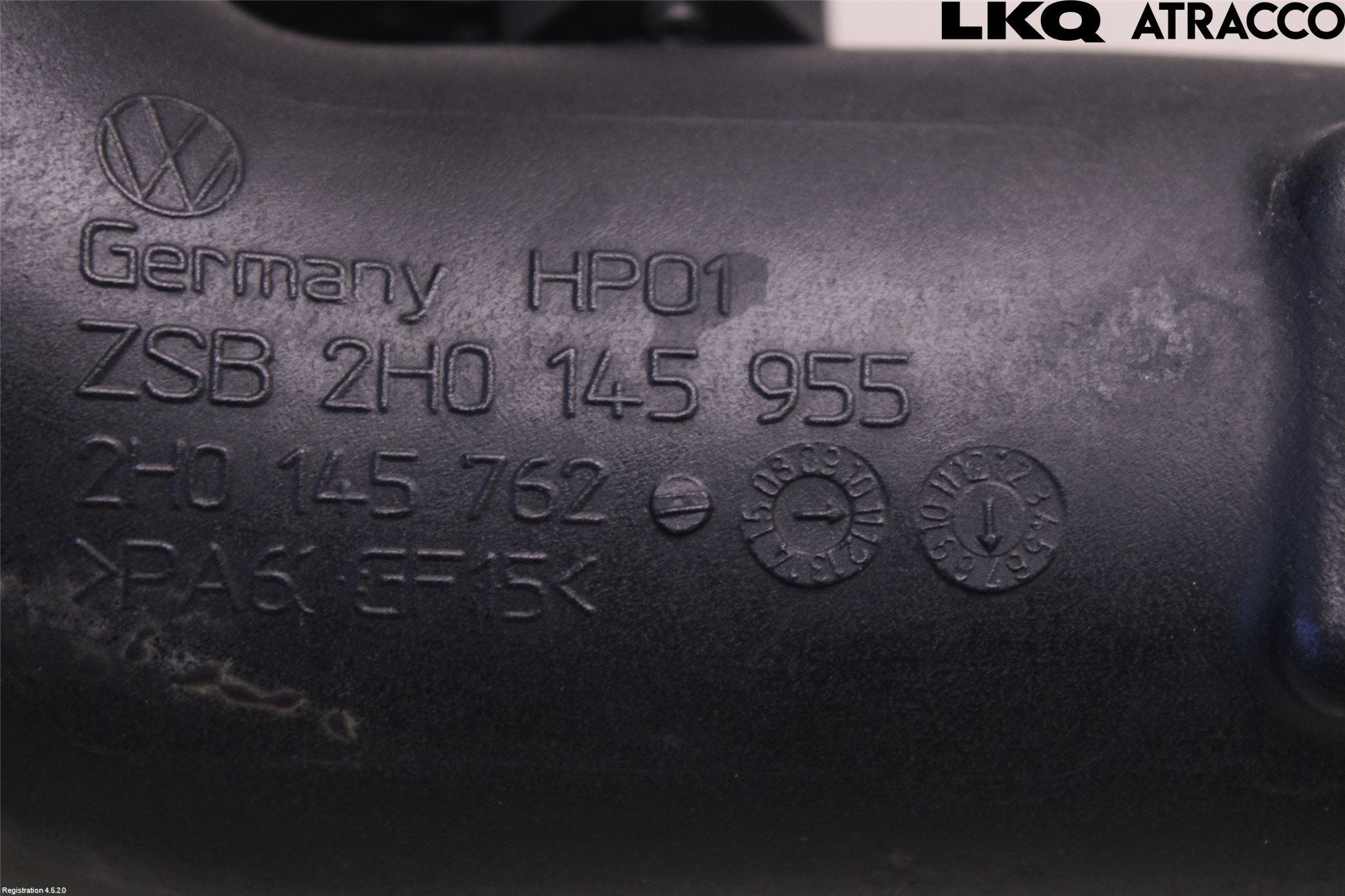 Volkswagen VW AMAROK 2H 10-22 Laddluft-Intercoolerrör