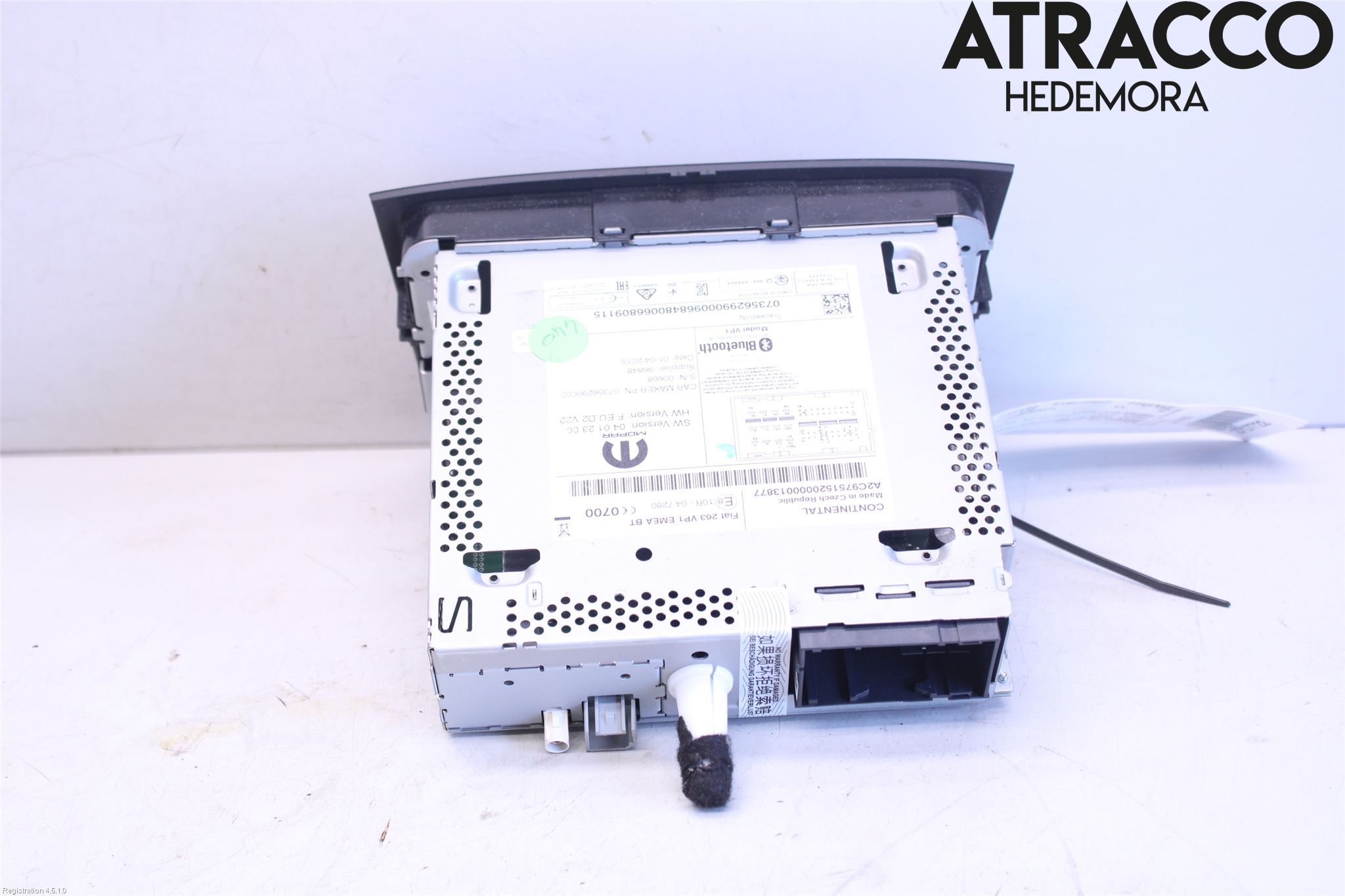 Fiat DOBLO CARGO Cd Radio - Multimediapanel