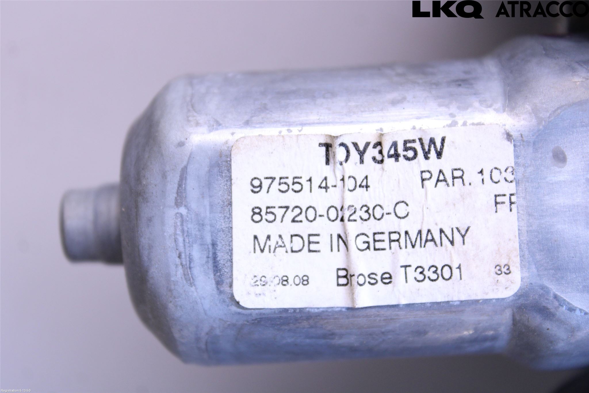 Toyota AURIS 07-09 Fönsterhiss El Kompl