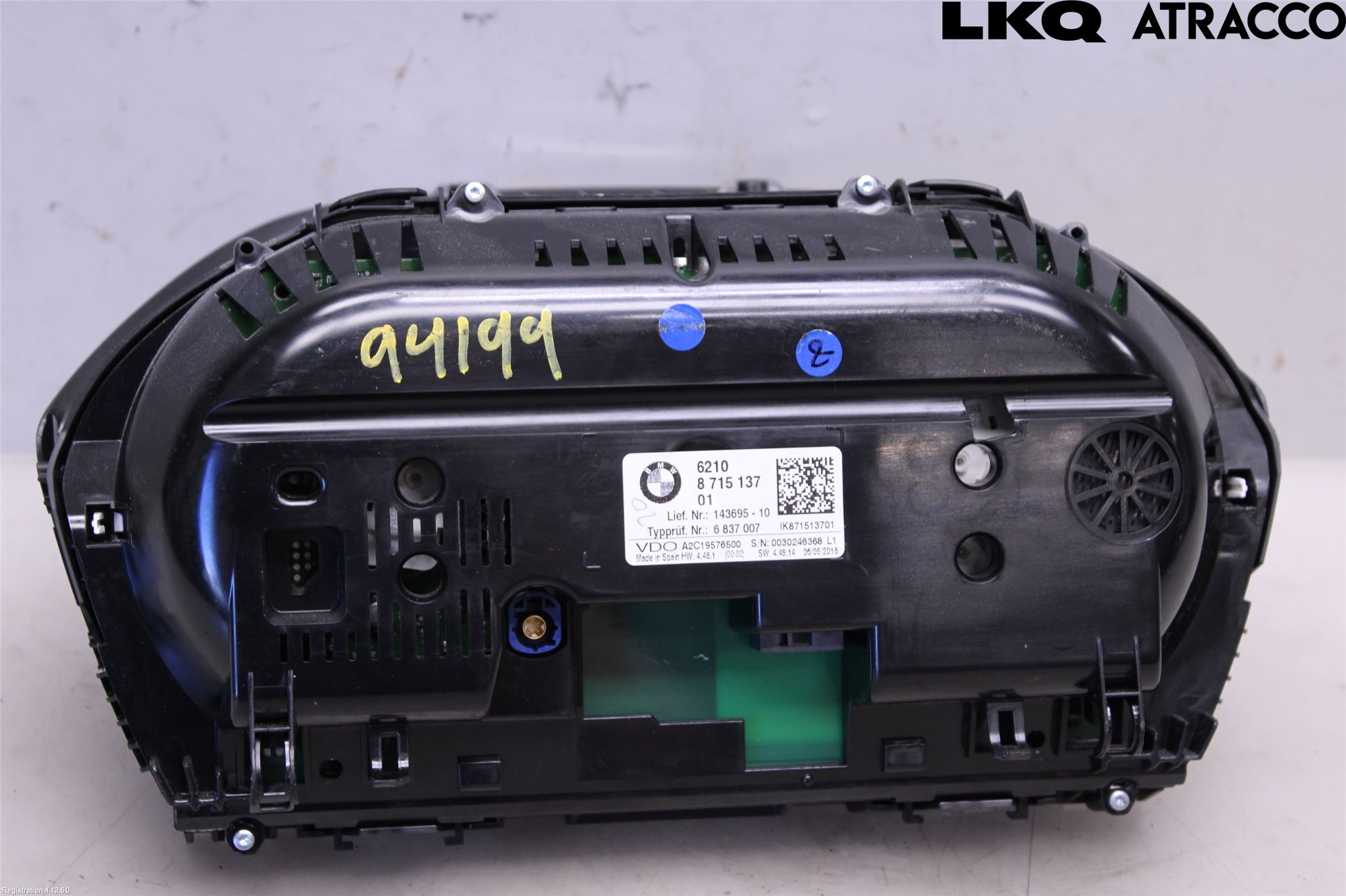 BMW X2 F39 18-23 Instrument Komb