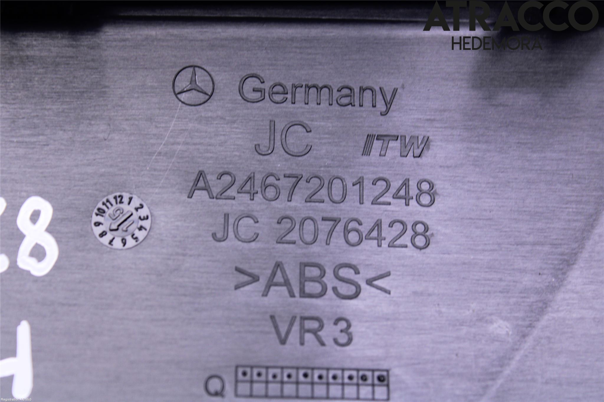 Mercedes-Benz MB CLA-KLASS (C117/X117) 13-19 Dörrhandtag Inre Hö