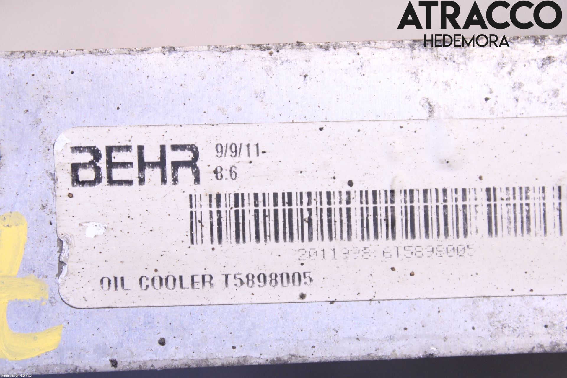 BMW X6 E71/E72   08-14 Oljekylare Motor