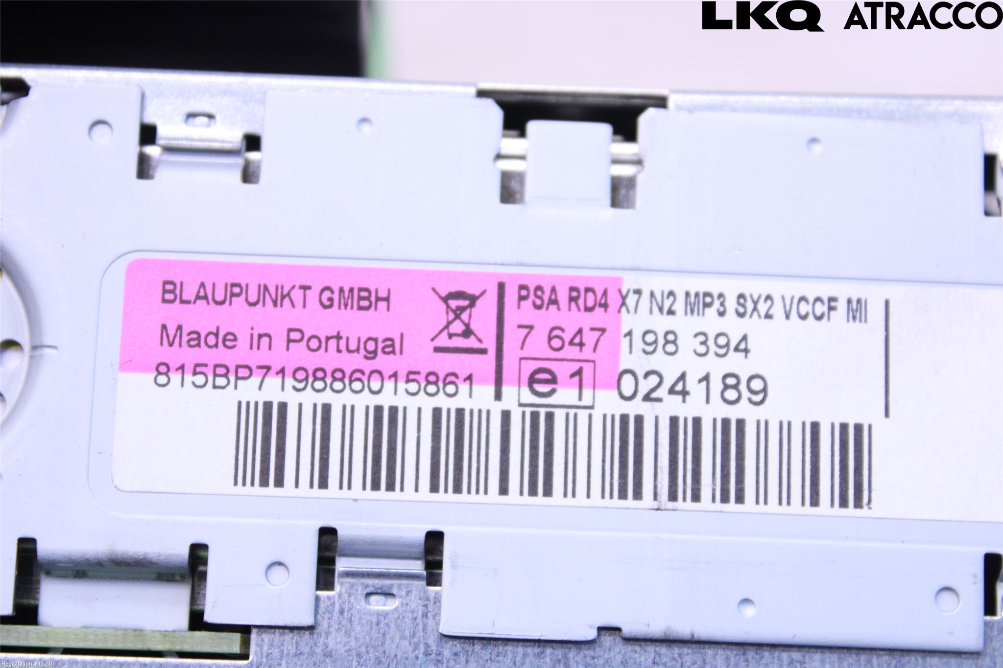 Citroen C5 08-17 Cd Radio - Multimediapanel