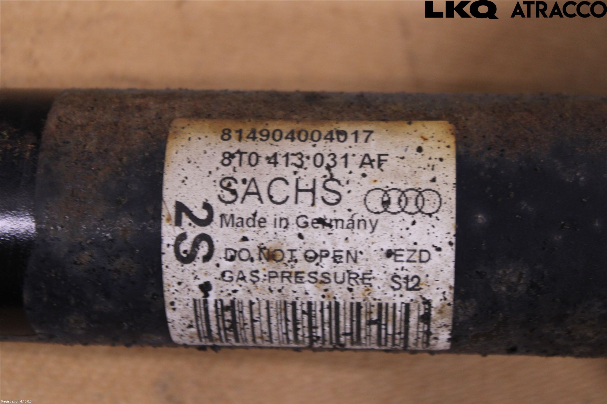Audi A4/S4 08-11 Fjäderben Fram Höger