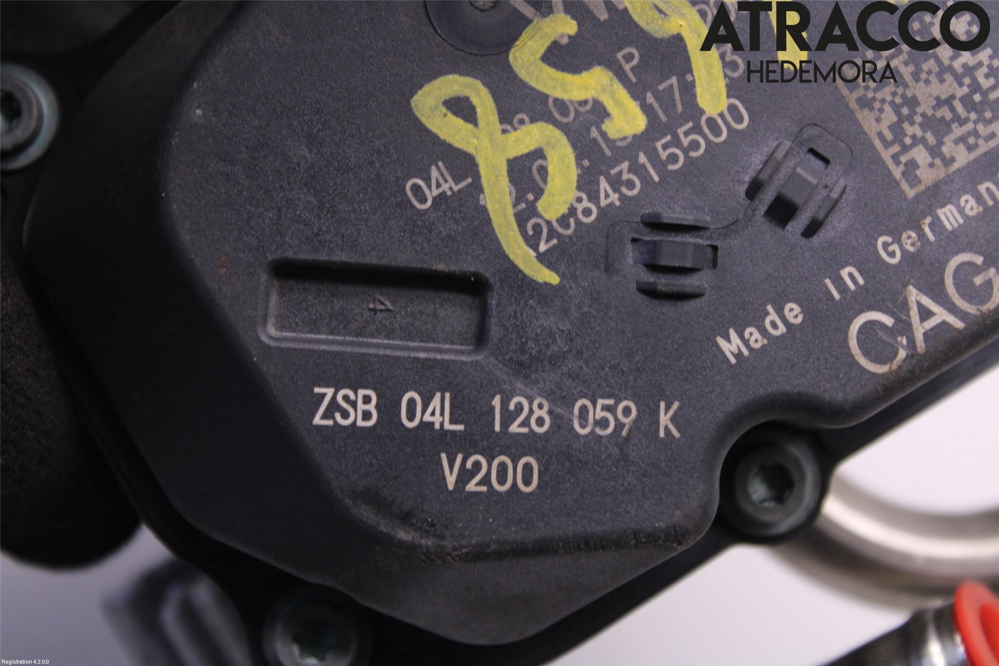 Audi A4 12-15 Injspjällhus