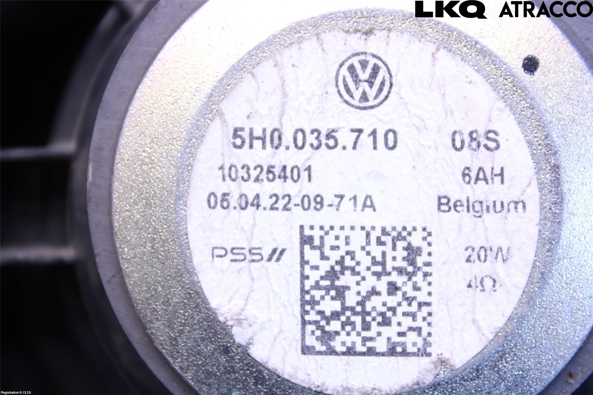 Volkswagen VW GOLF / E-GOLF VIII 20- Högtalare