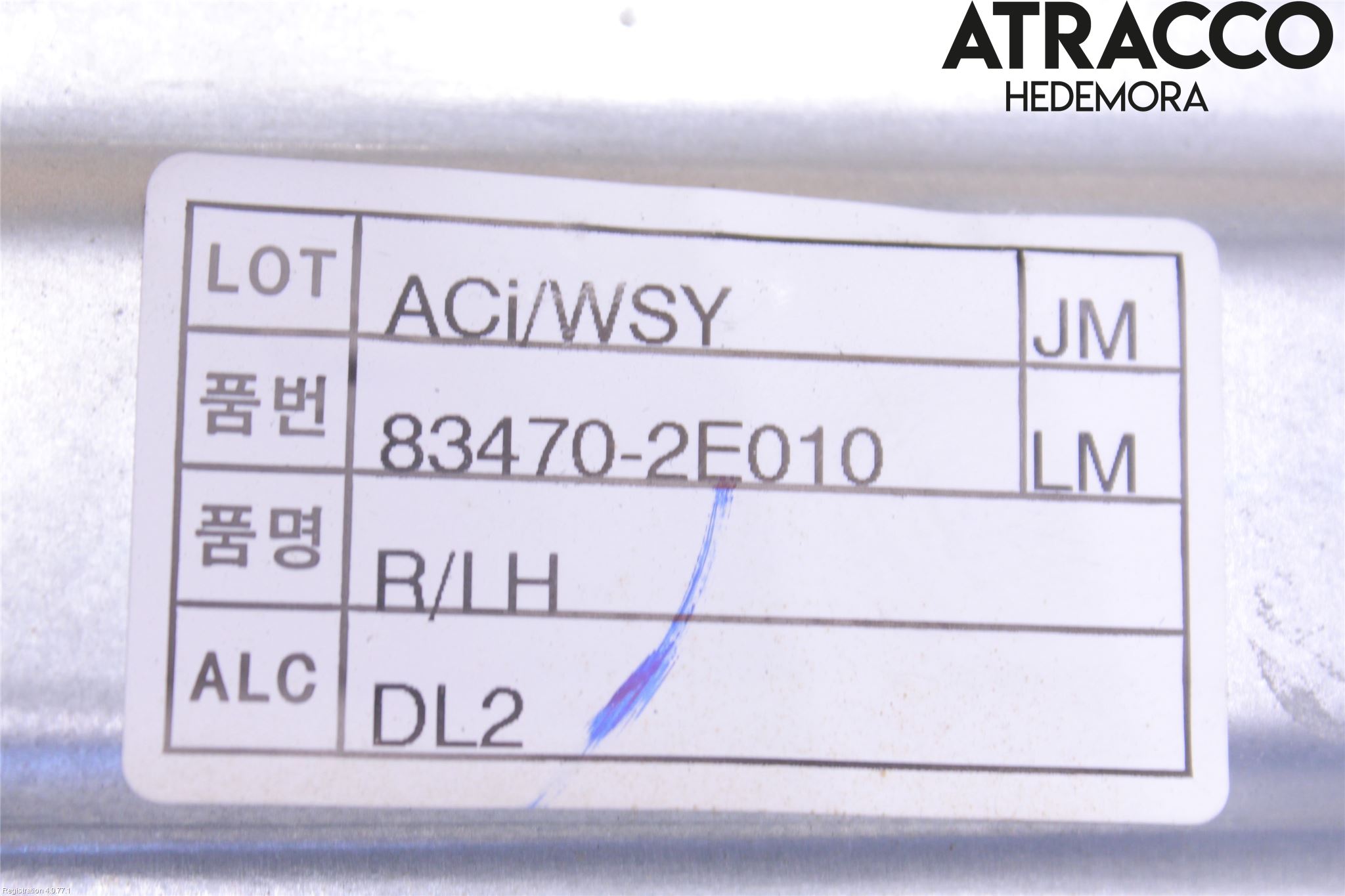 Hyundai TUCSON 05- Fönsterhiss El Kompl