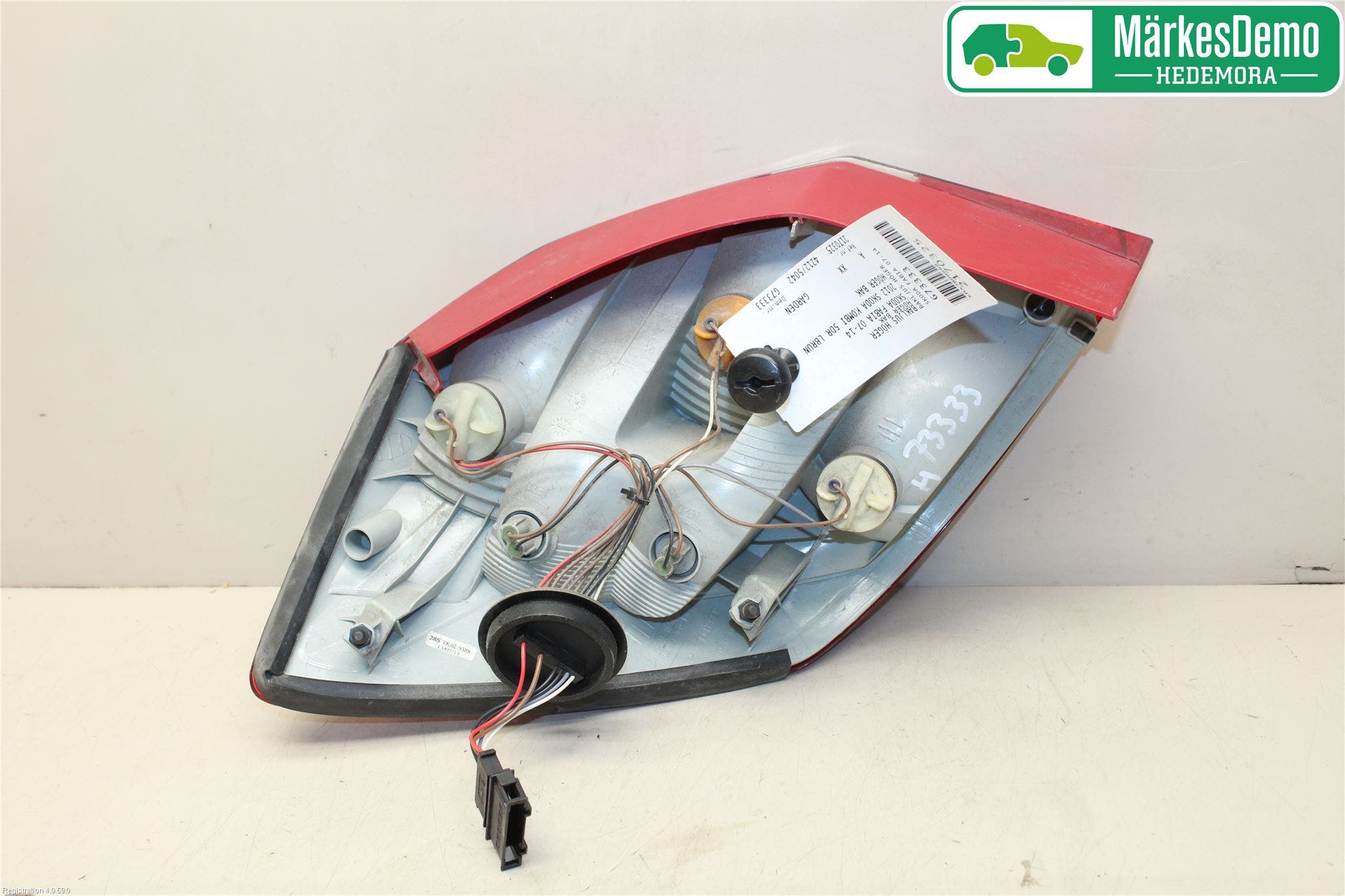 Skoda FABIA 07-14 Bakljus Höger