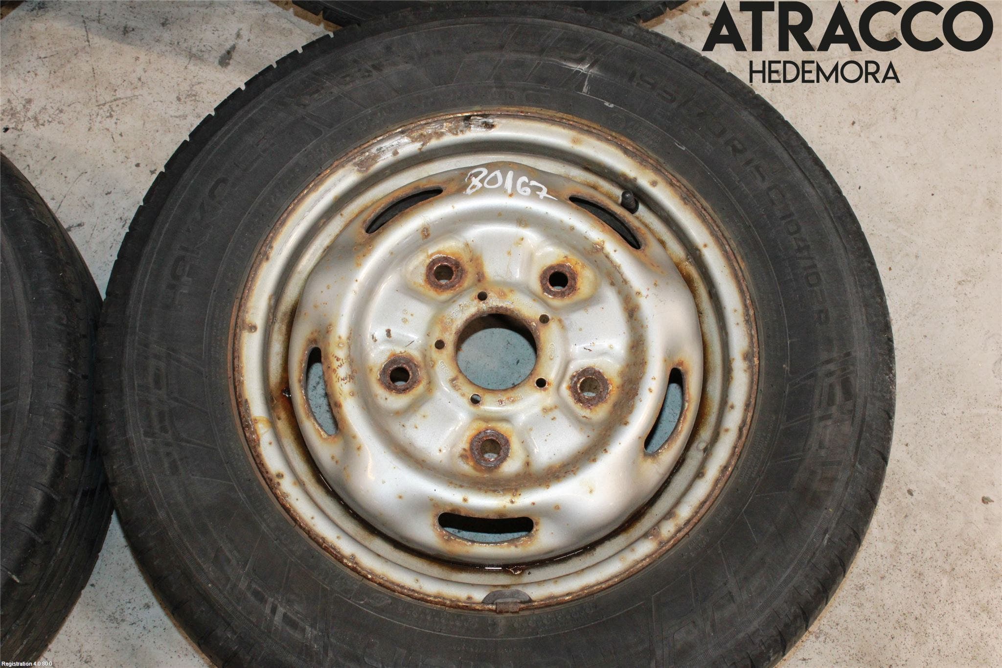 Ford TRANSIT    00-06 Sommardäck Plåtfälg 4St