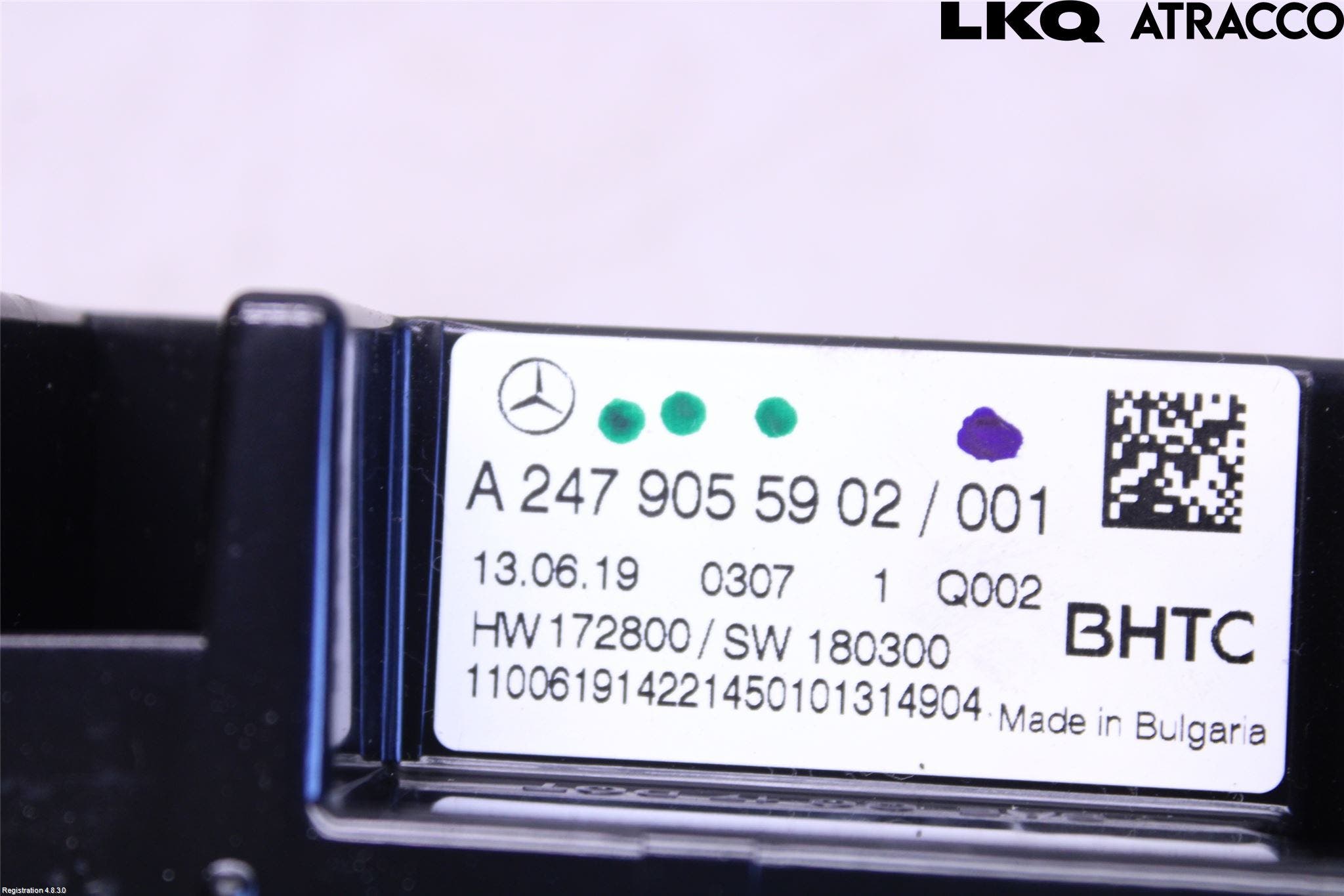 Mercedes-Benz MB B-KLASS (W247) 19- Ac Styrenhet Ac Manöveren