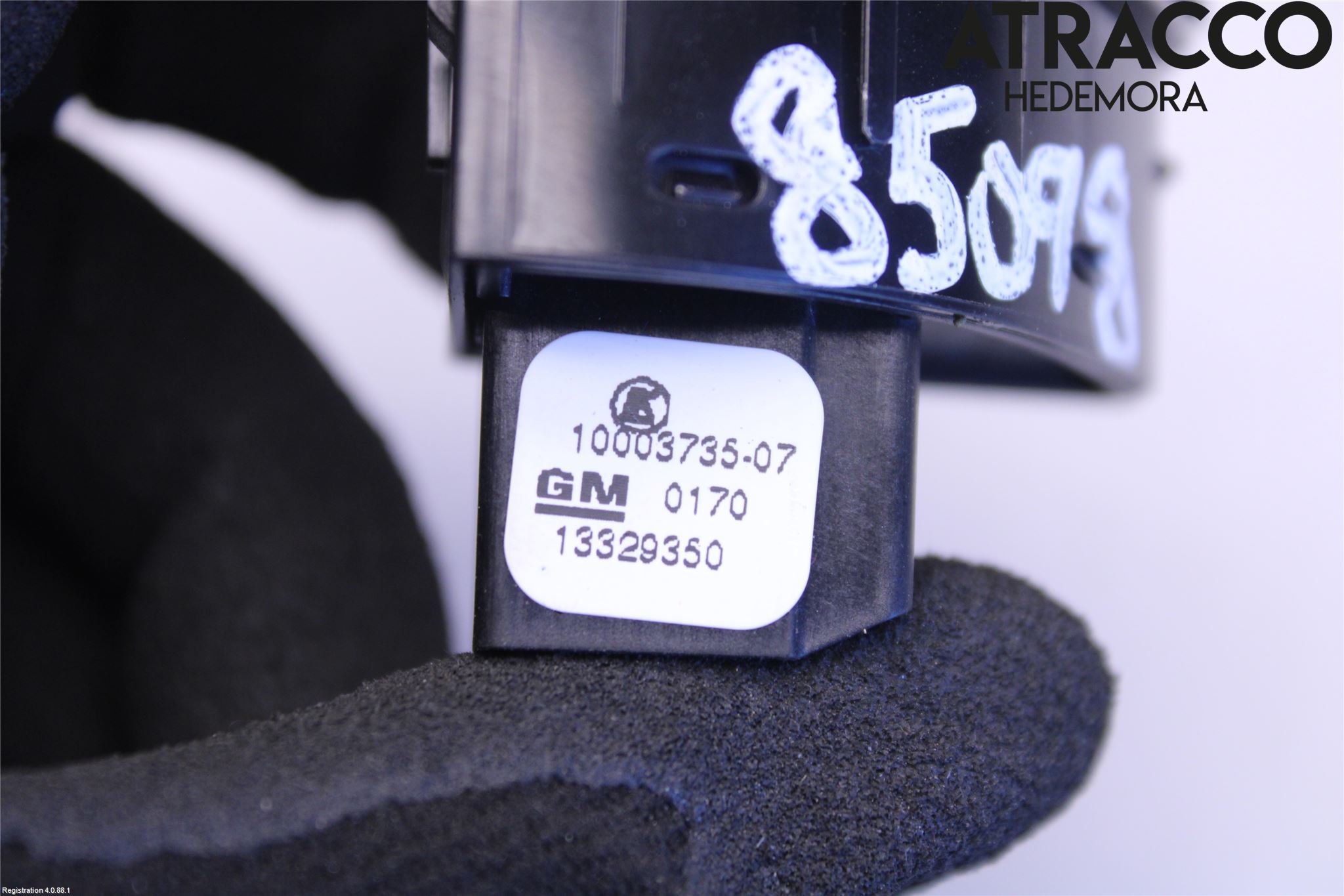 Saab 9-5 10-12 Strömställare Varnings