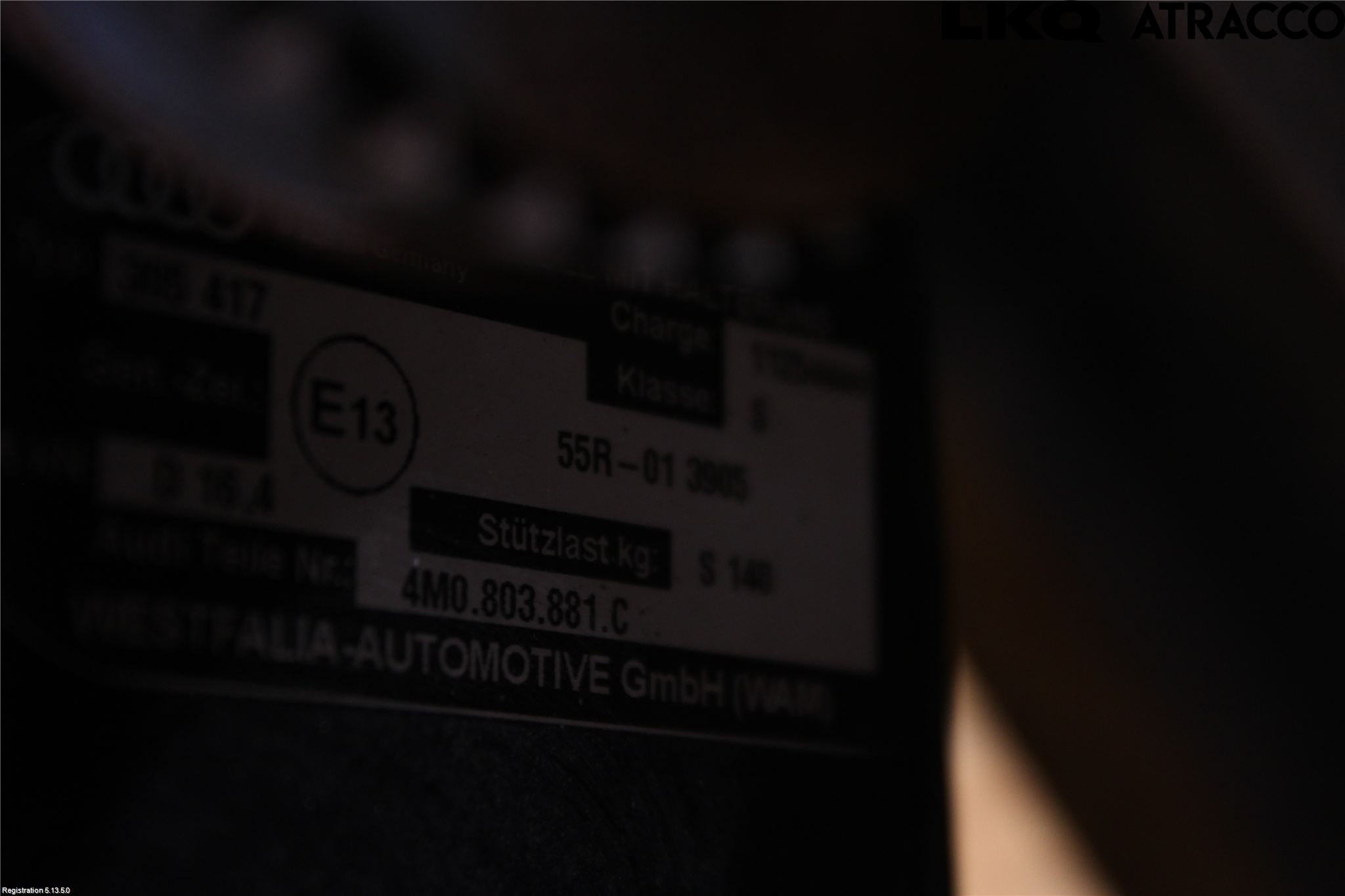 Audi Q7/SQ7 Dragkrok