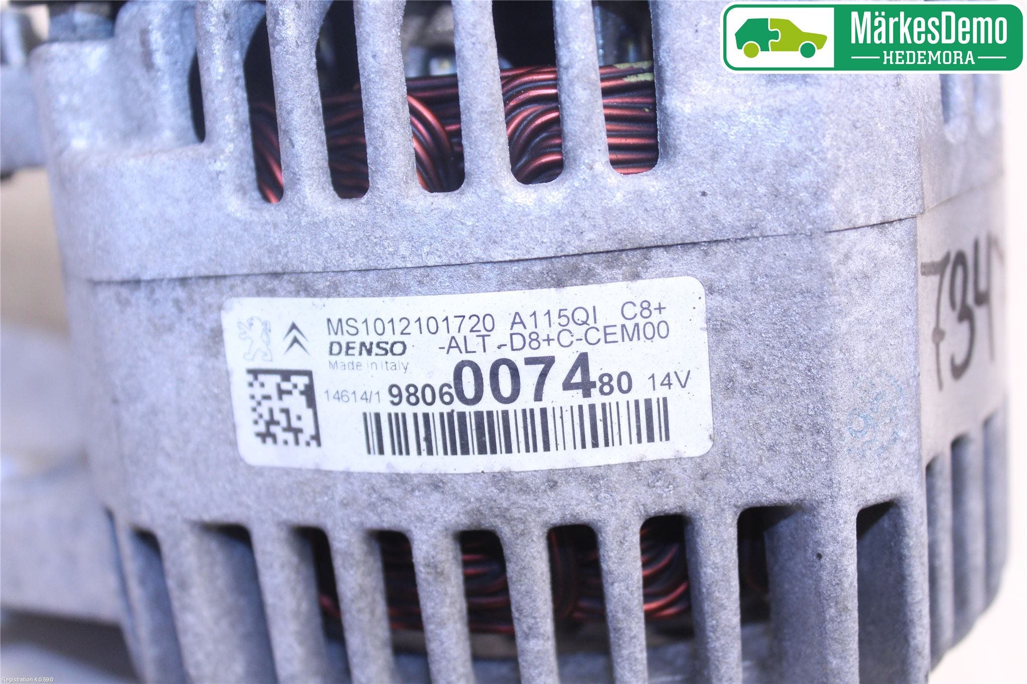 Citroen C3 10-17 Generator