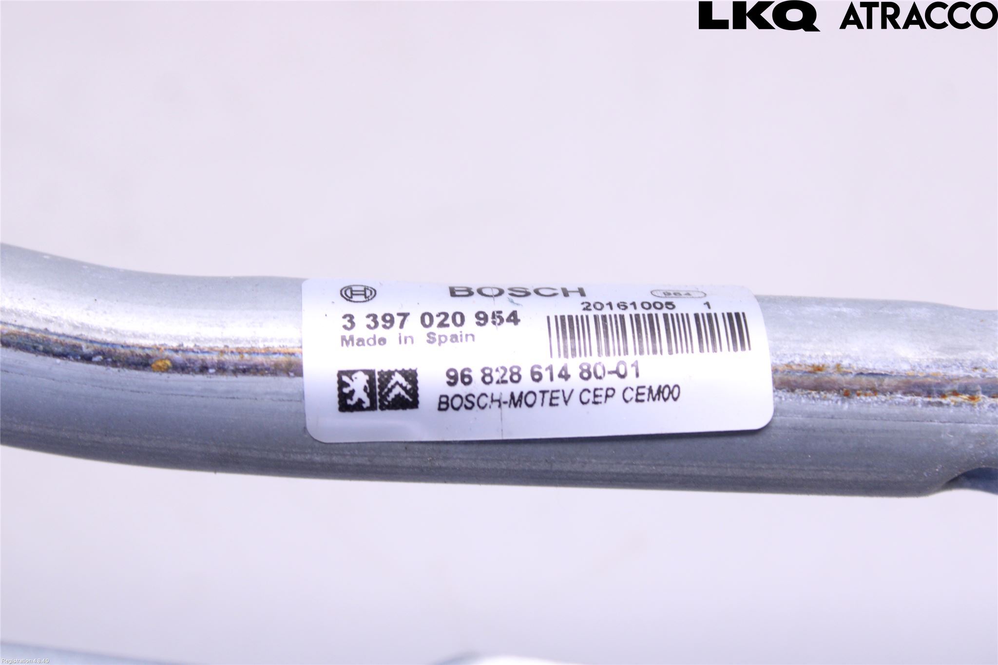 Citroen BERLINGO 08-18 Torkarmekanism Vindruta