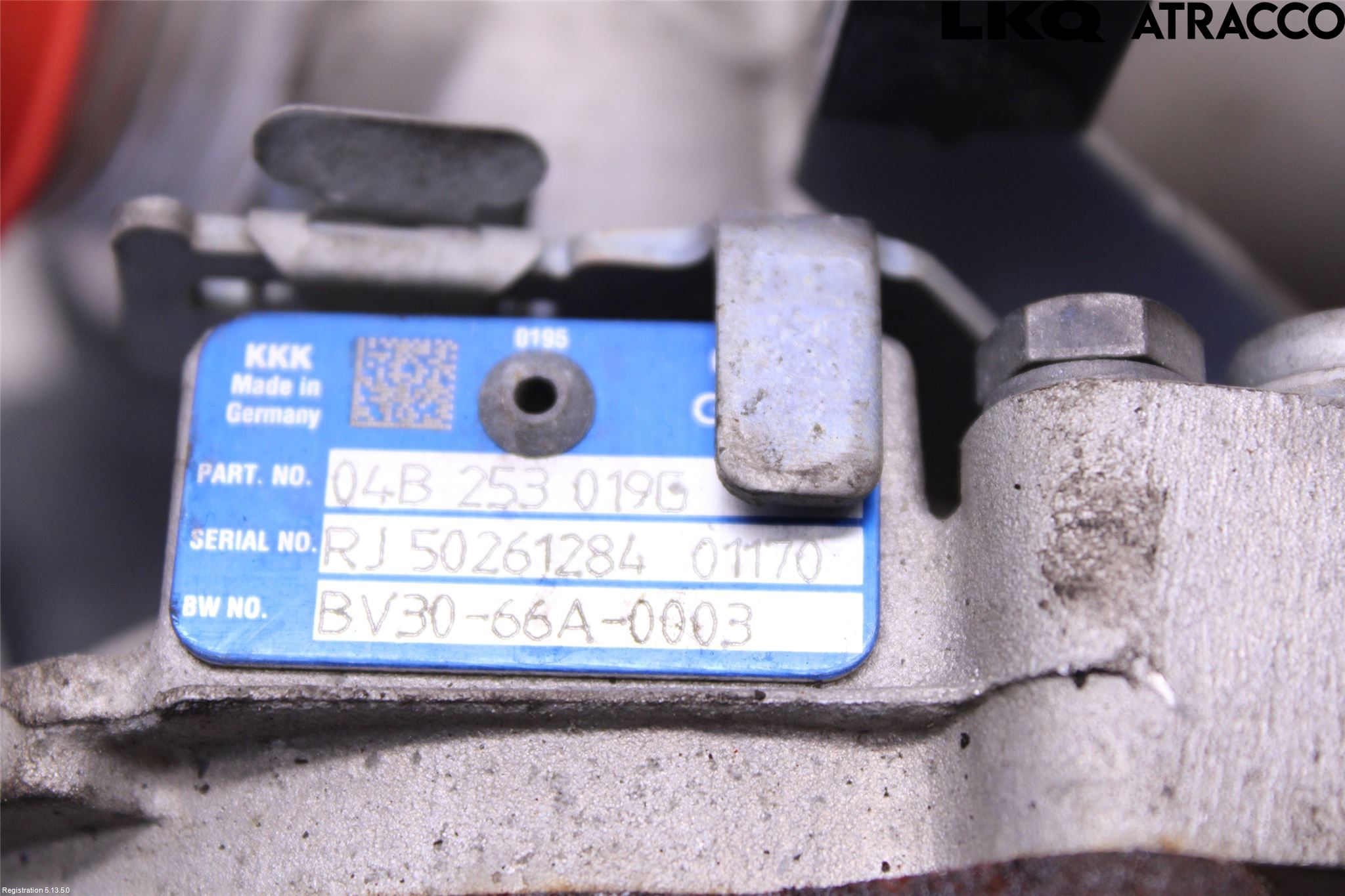 Volkswagen VW POLO 10-17 Turboaggregat