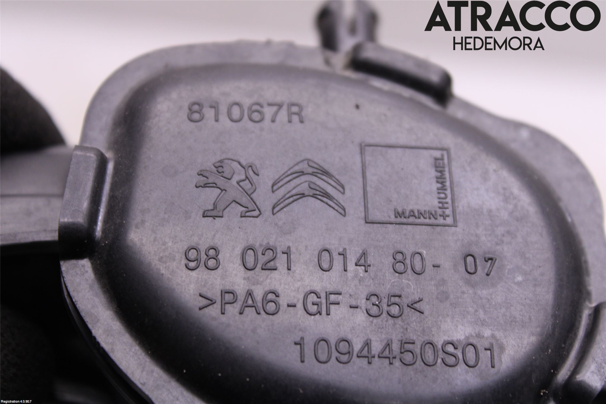 Citroen C4 II 11-18 Grenrör Insug