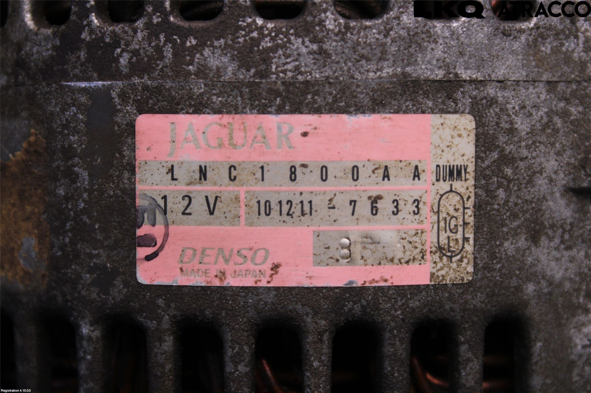 Jaguar XJ X308        98-02 Generator