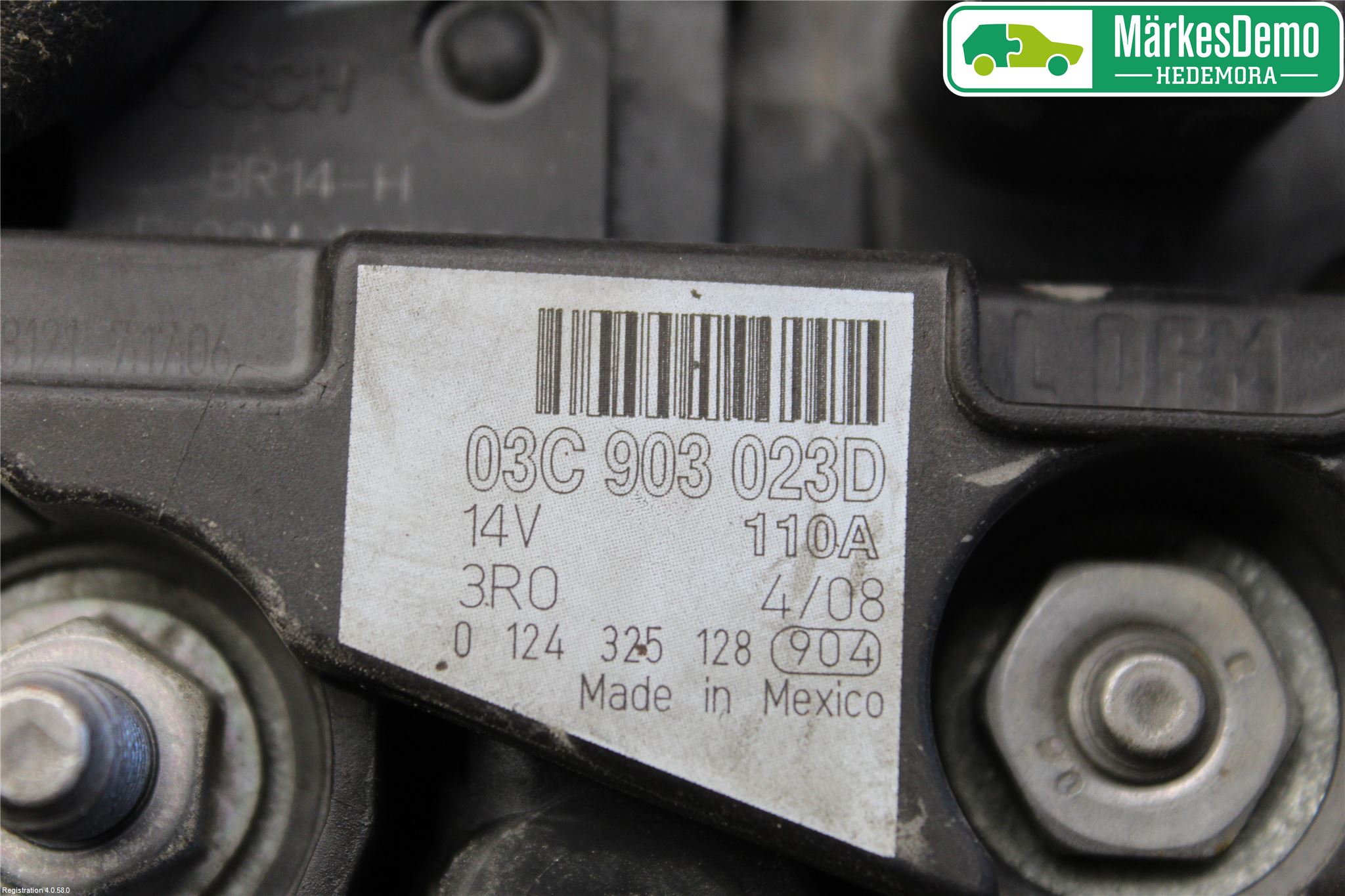 Volkswagen VW GOLF V 04-09 Generator