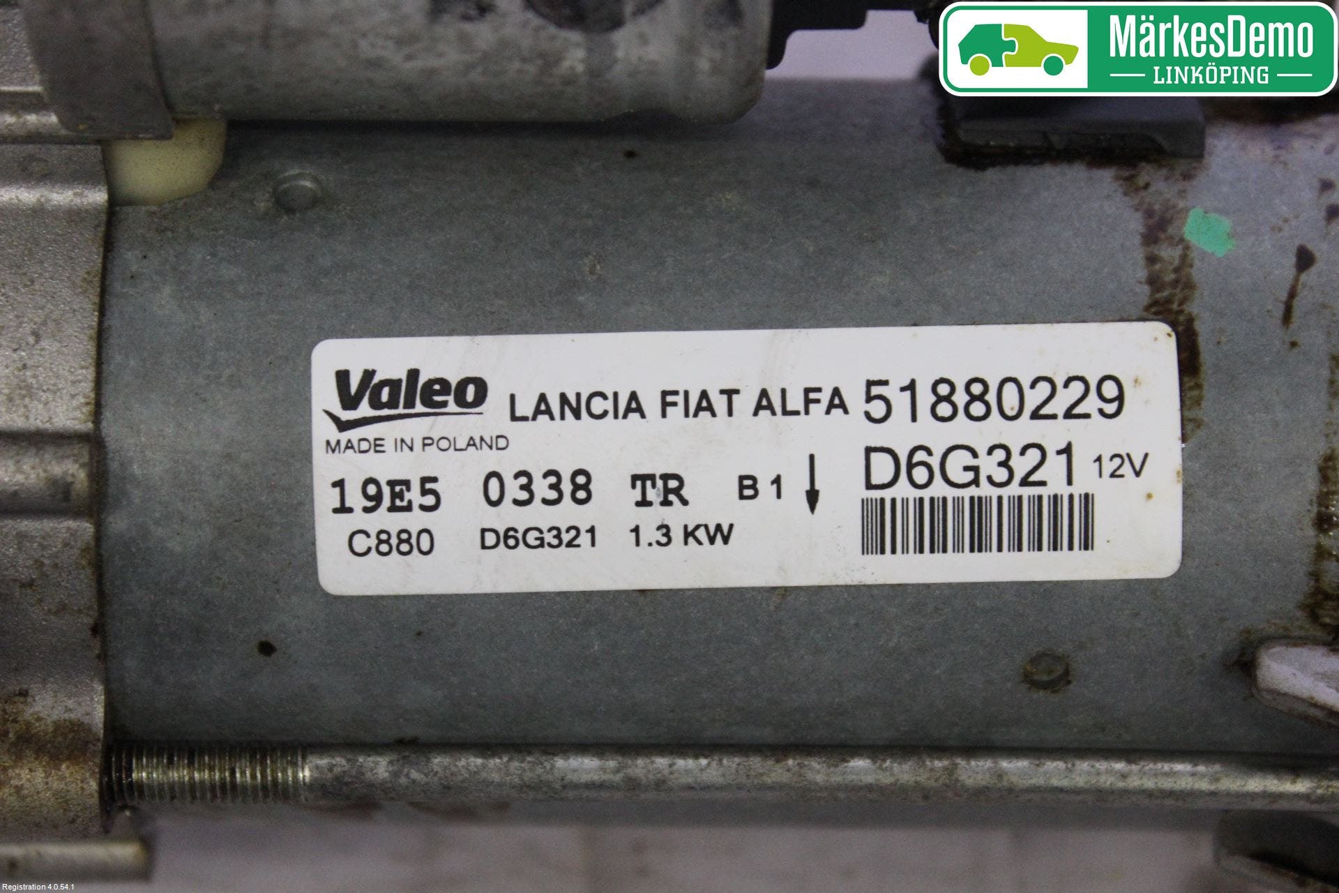 Fiat DOBLO CARGO Startmotor Diesel