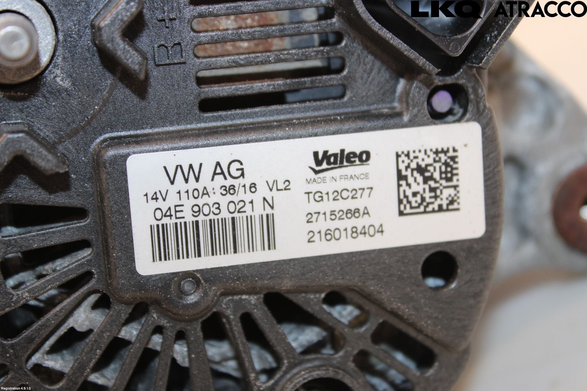 Skoda RAPID Generator