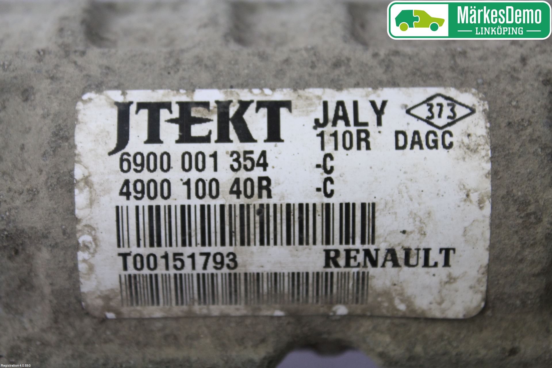 Renault LAGUNA III 11-15 Styrväxel Servo -Snäcka