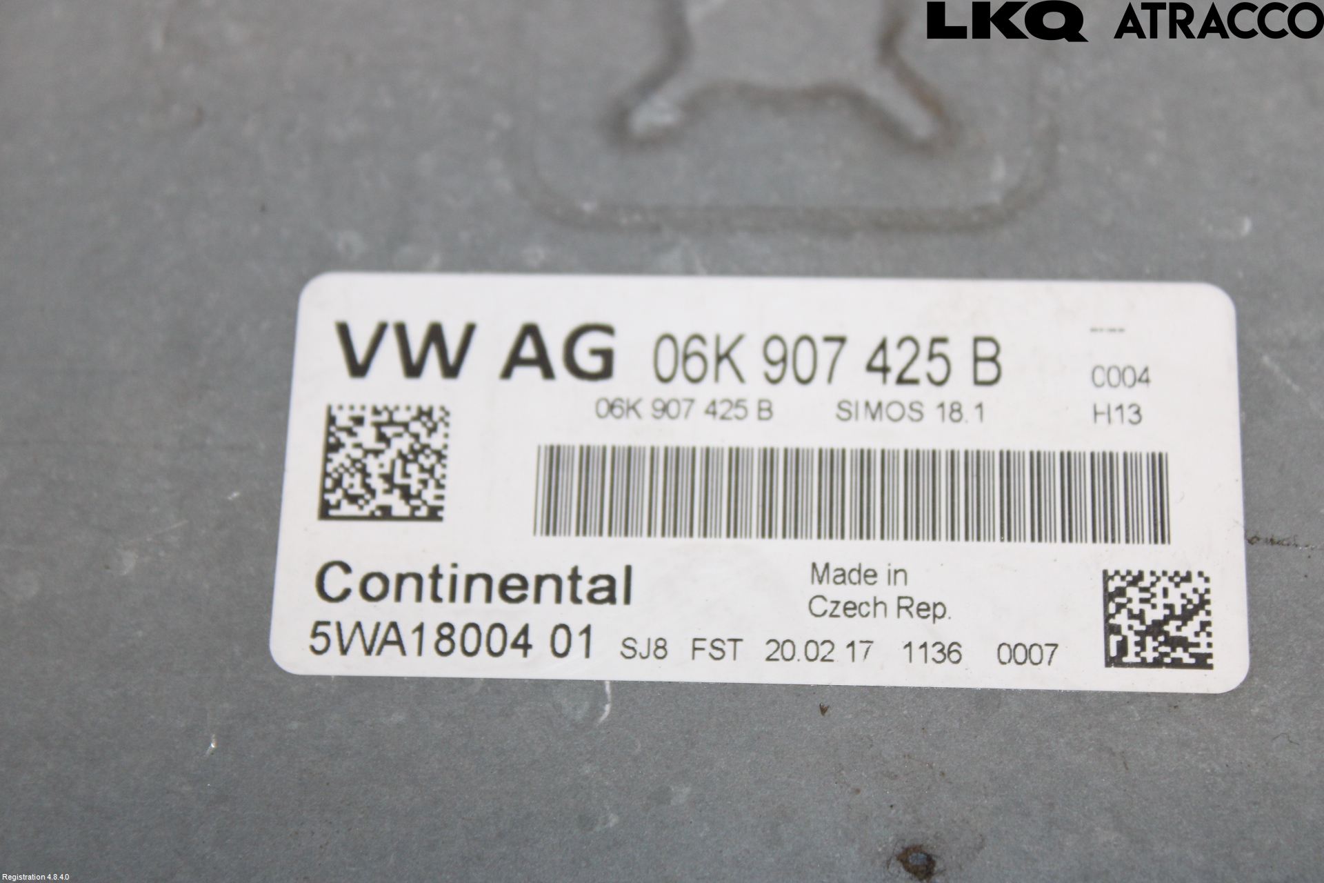 Volkswagen VW GOLF / E-GOLF VII 13-20 Styrenhet Insprut Bensin