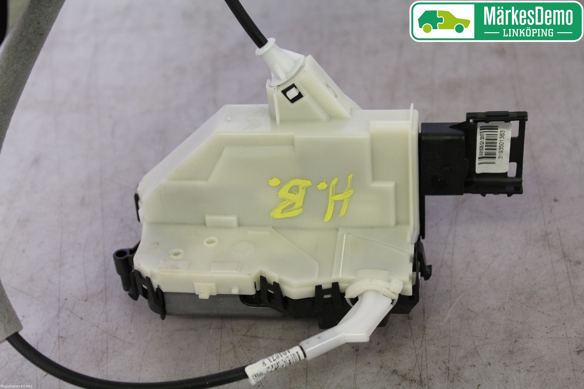 Peugeot PARTNER 16-18 Låskista-Dörrlås