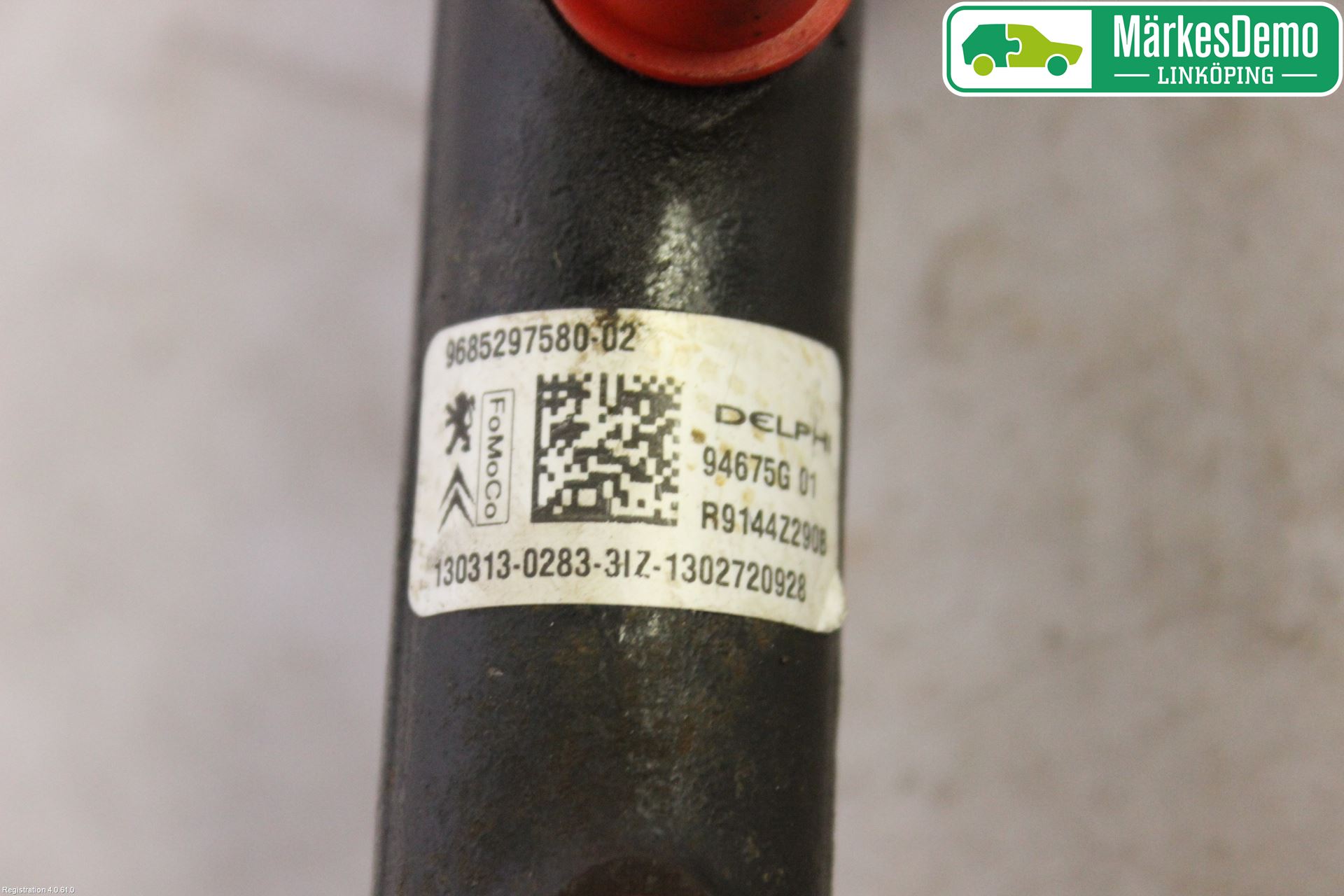 Citroen BERLINGO 08-18 Injspridarrör