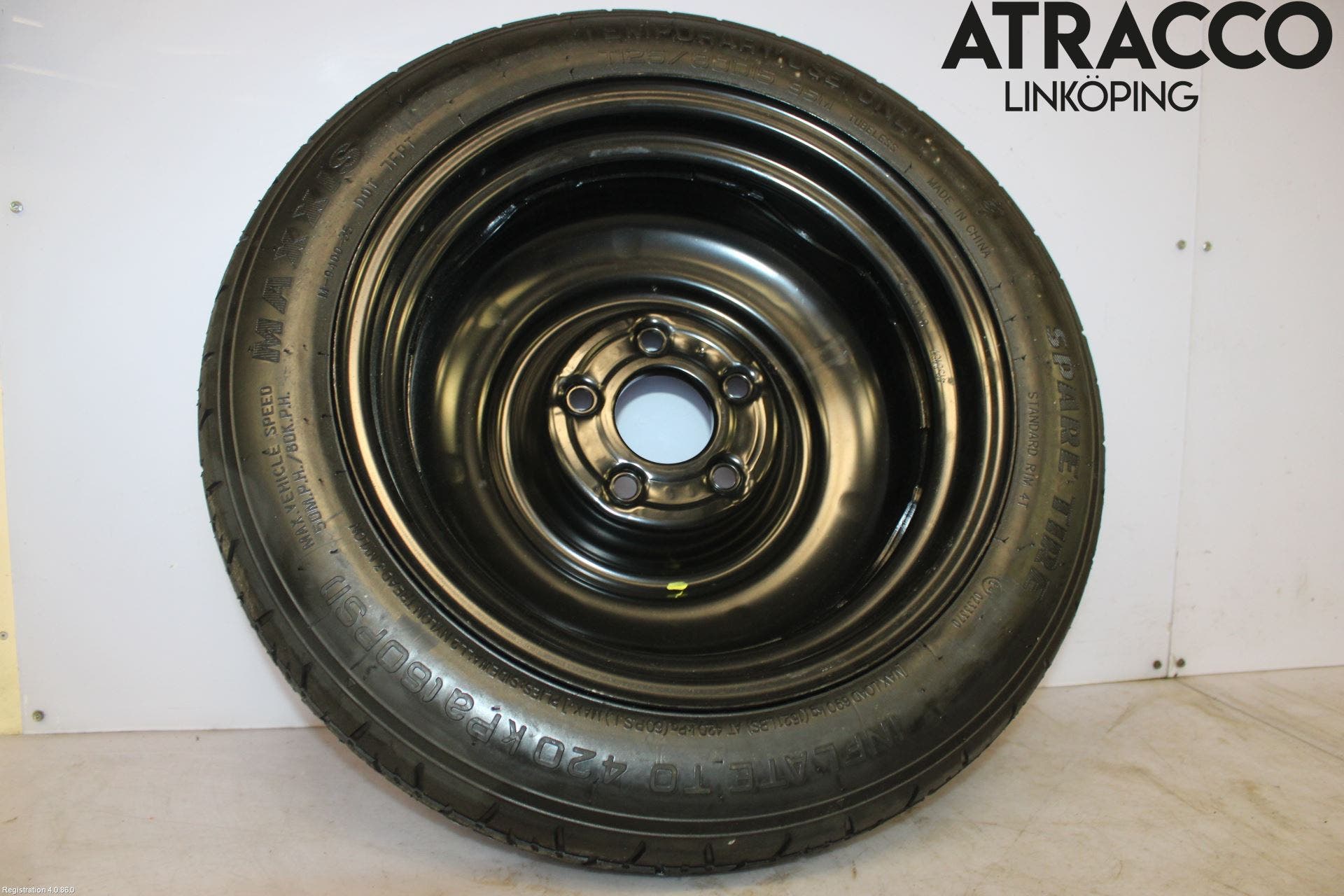 Kia VENGA 10-19 Hjul Reservhjul Minityp