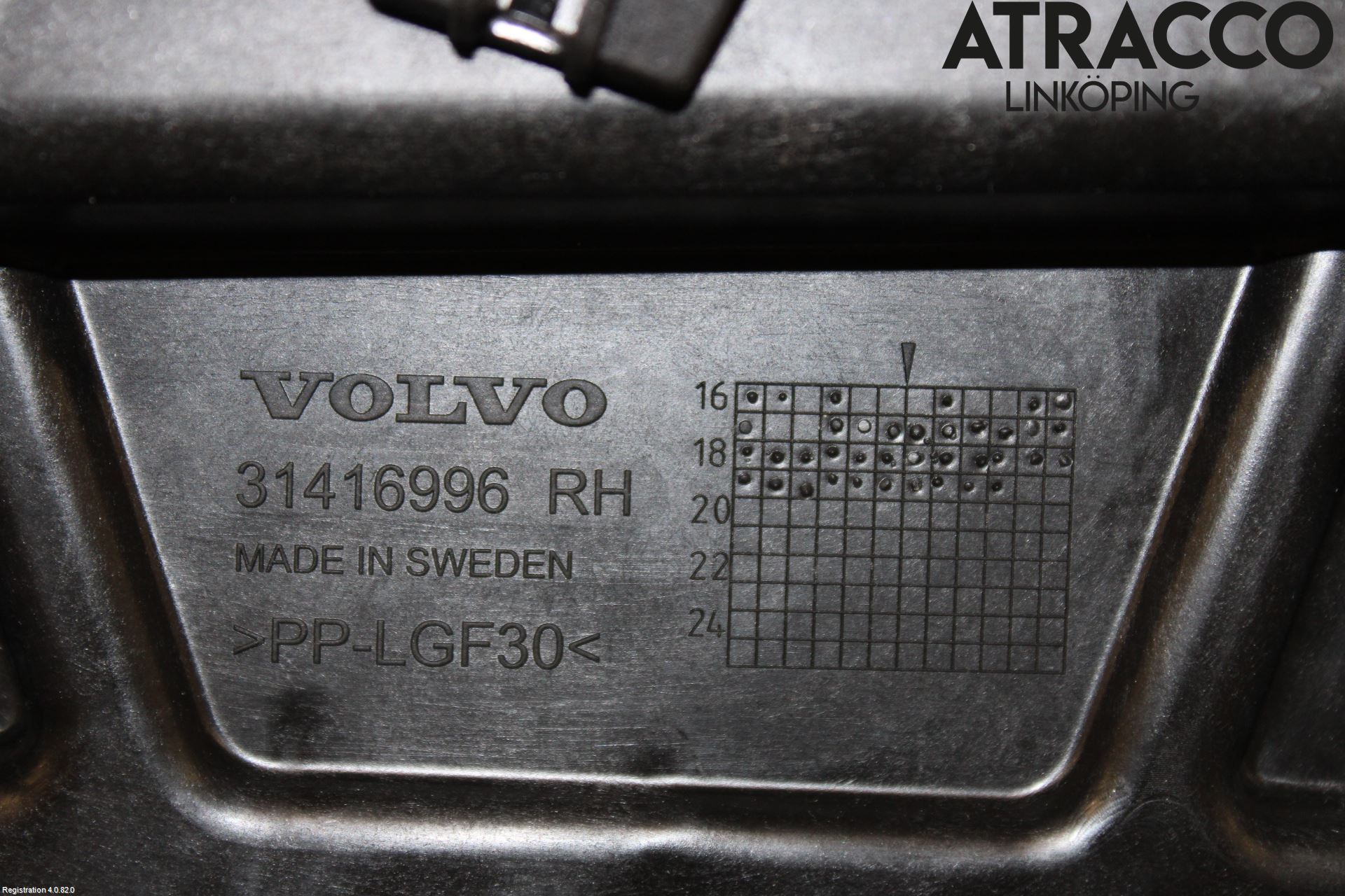 Volvo XC60 18- Fönsterhissmekanism