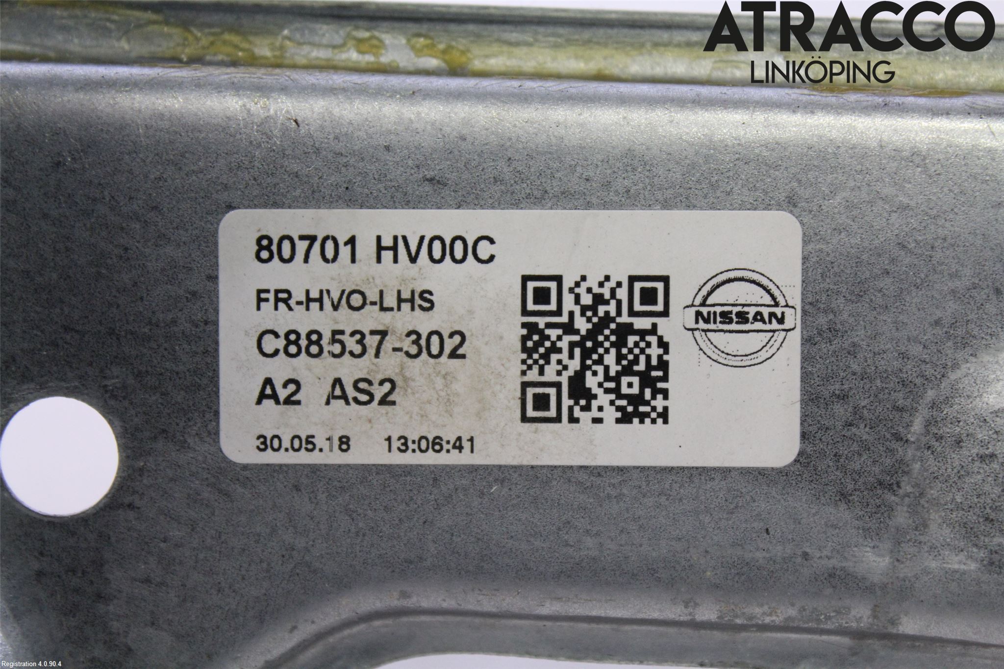 Nissan QASHQAI 17-21 Fönsterhiss El Kompl