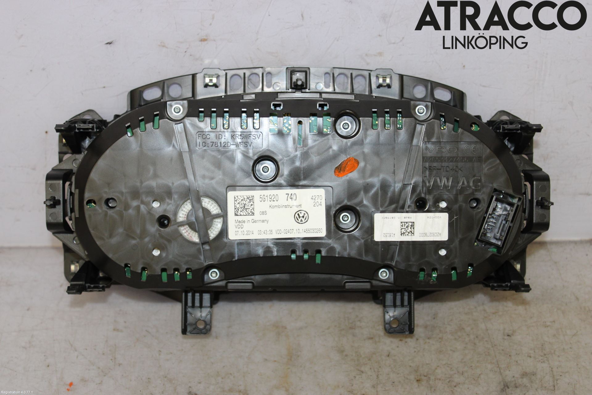 Volkswagen VW GOLF / E-GOLF VII 13-20 Instrument Komb