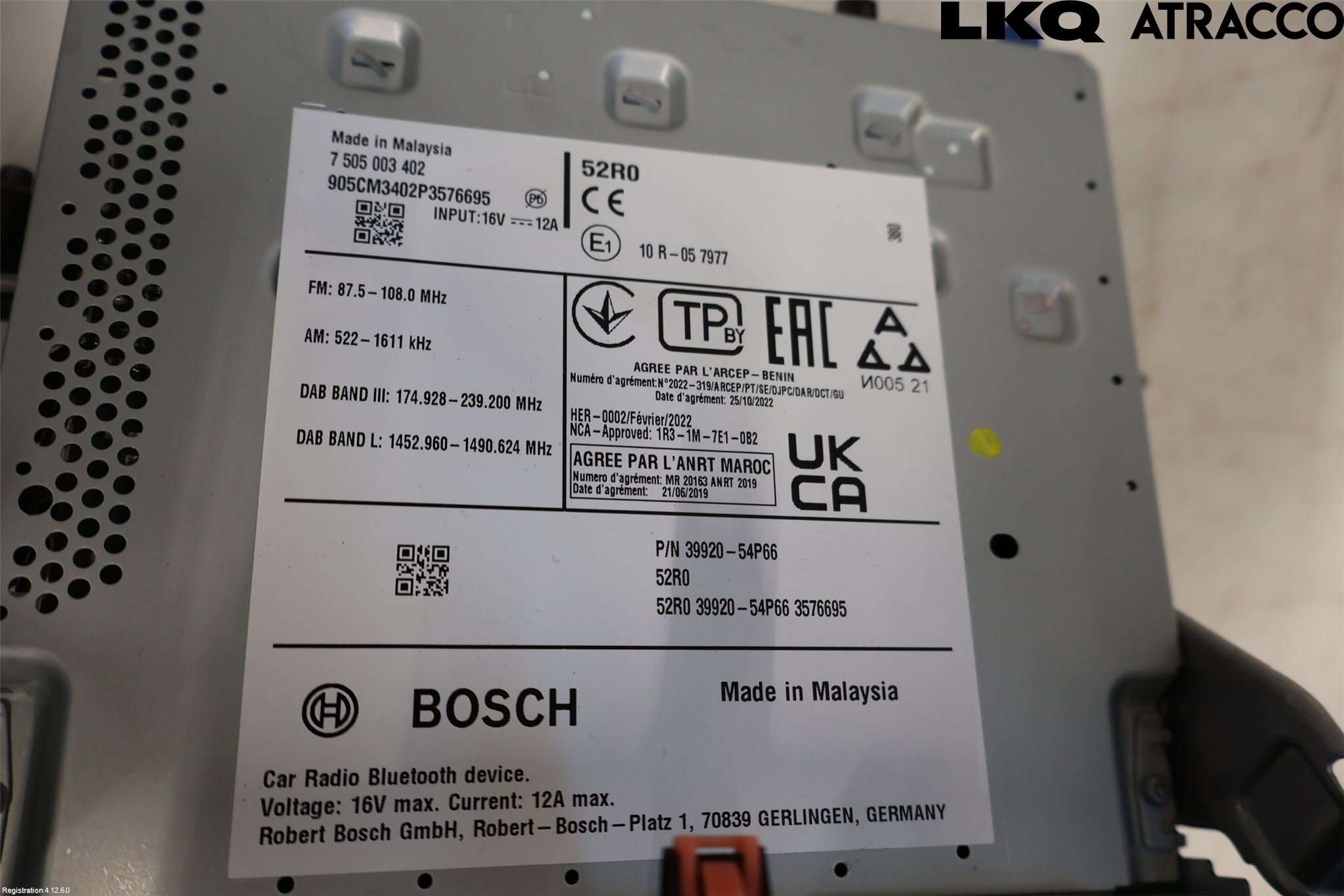 Suzuki VITARA 15- Cd Radio - Multimediapanel