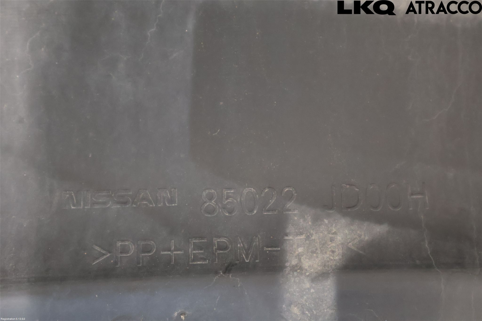 Nissan QASHQAI+2  10-14 Stötfångarbeklädnad Bak