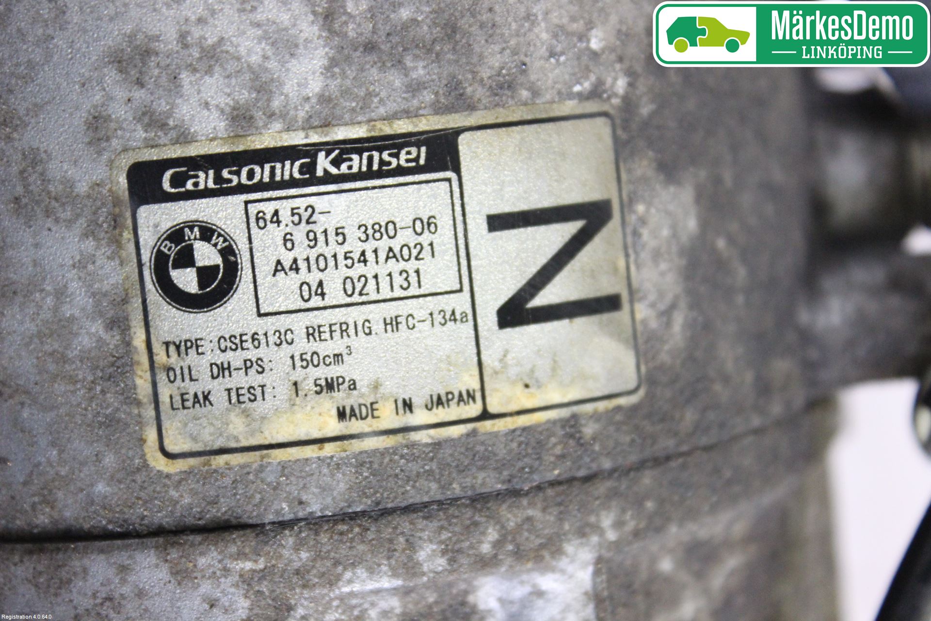 BMW 1 E87/81 5D/3D 03-11 Ac Kompressor