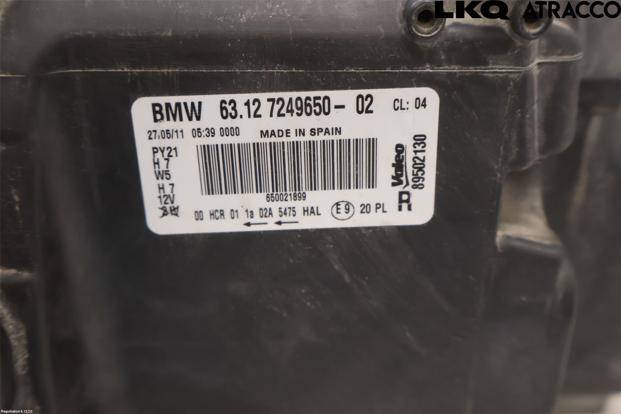 BMW 1 E87/81 5D/3D 03-11 Strålkastare Höger