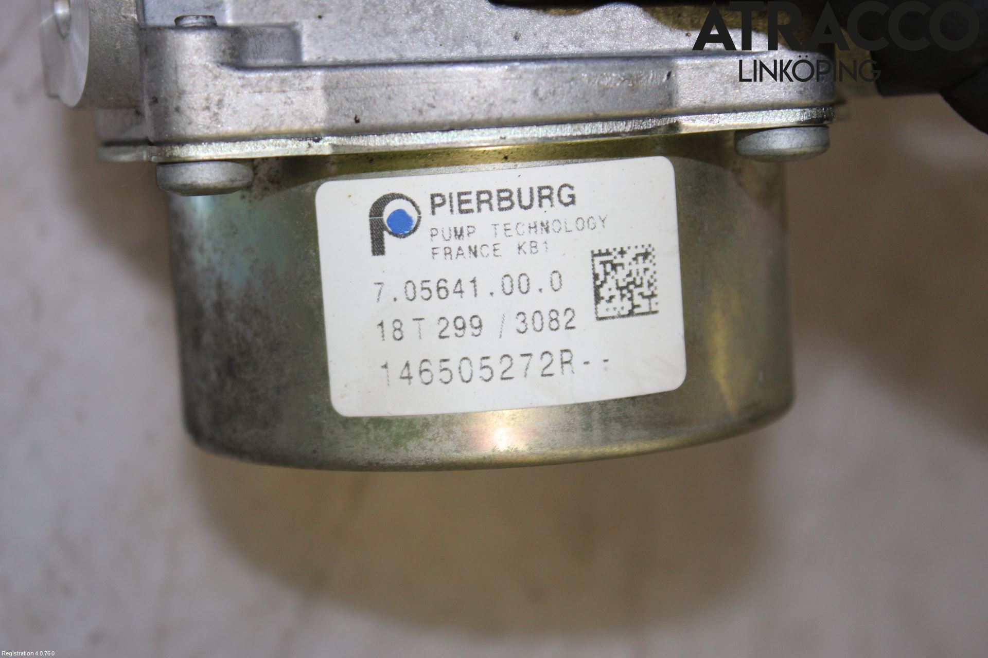 Dacia DOKKER 13- Vakuumpump