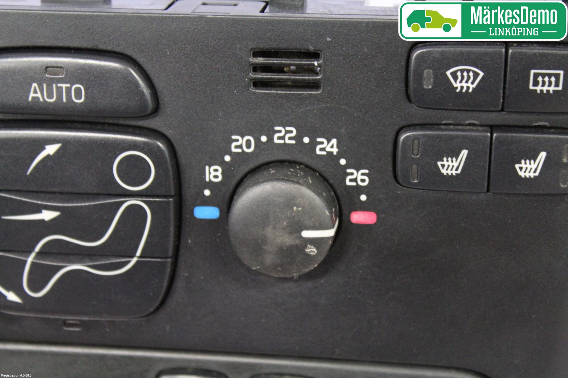 Volvo XC90 03-06 Ac Styrenhet Ac Manöveren