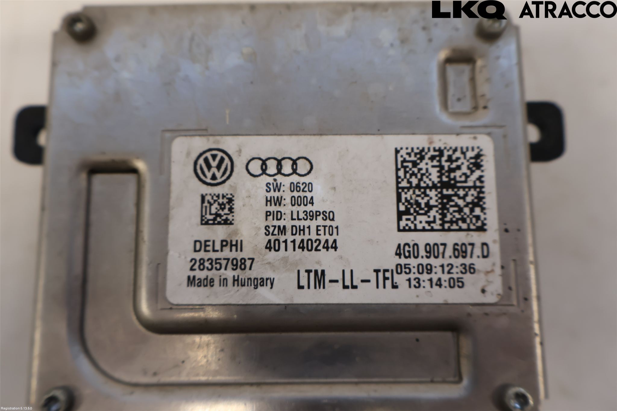 Audi A6/S6 4G 11-18 Styrenhet Strålkastare
