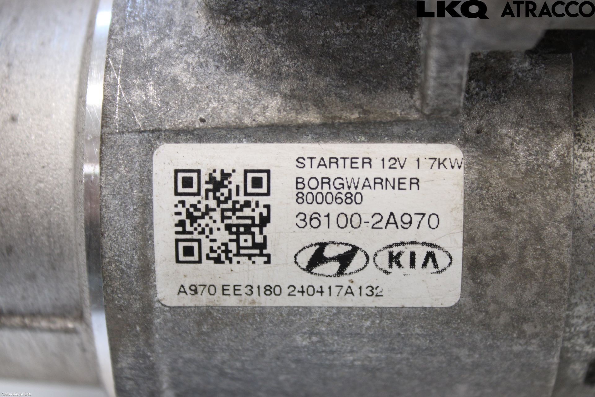 Kia CEED 12-18 Startmotor Diesel
