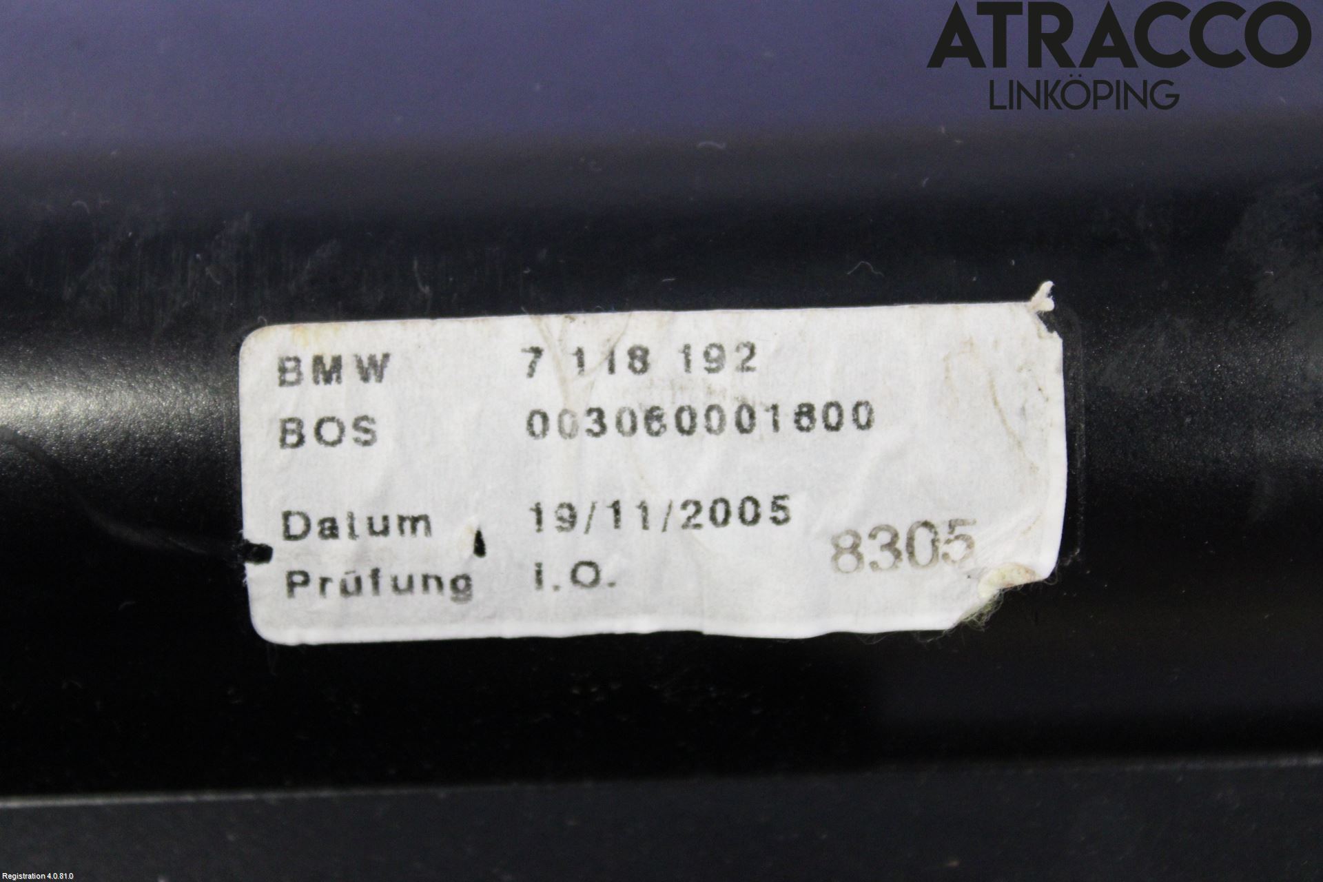 BMW 5 E60/61 Sed/Tou 02-10 Insynskydd
