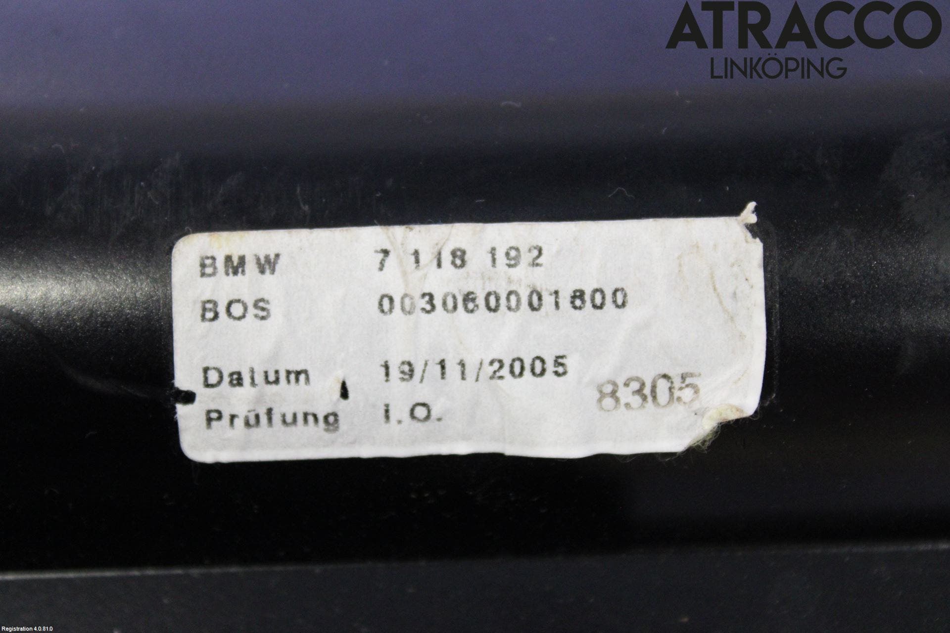 BMW 5 E60/61 Sed/Tou 02-10 Insynskydd