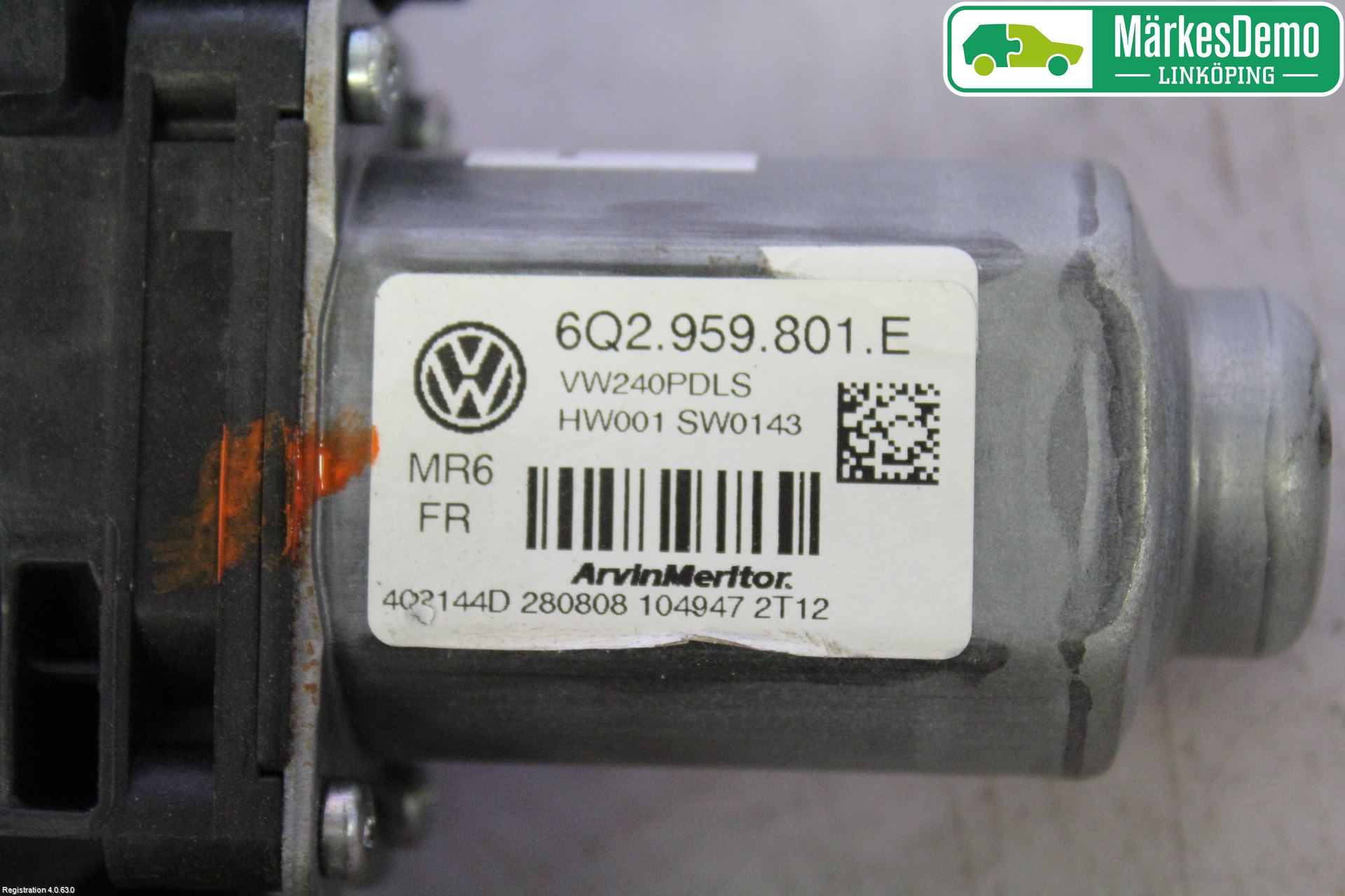 Volkswagen VW POLO 05-09 Fönsterhissmotor