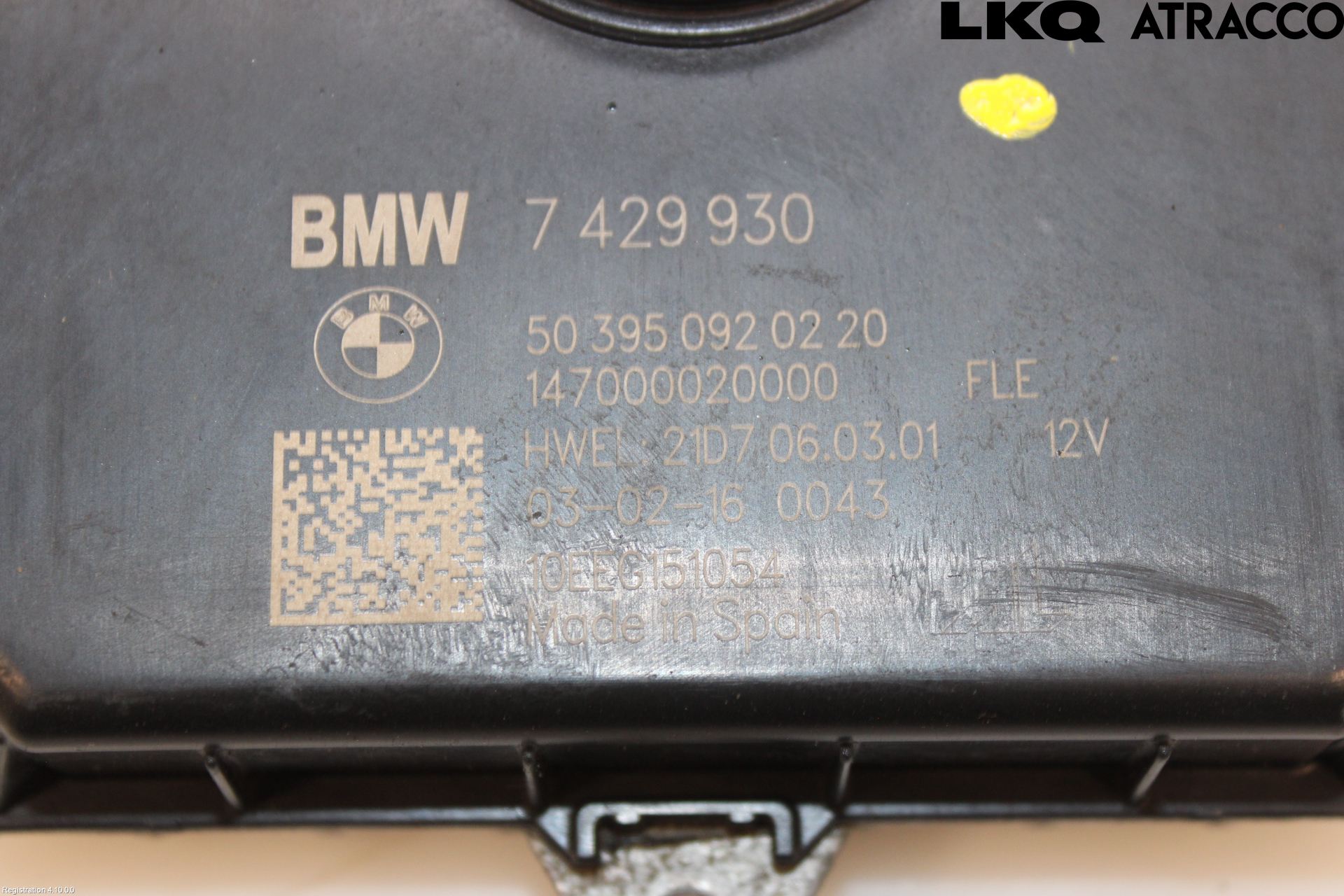 BMW i3 I01 13-22 Styrenhet Strålkastare