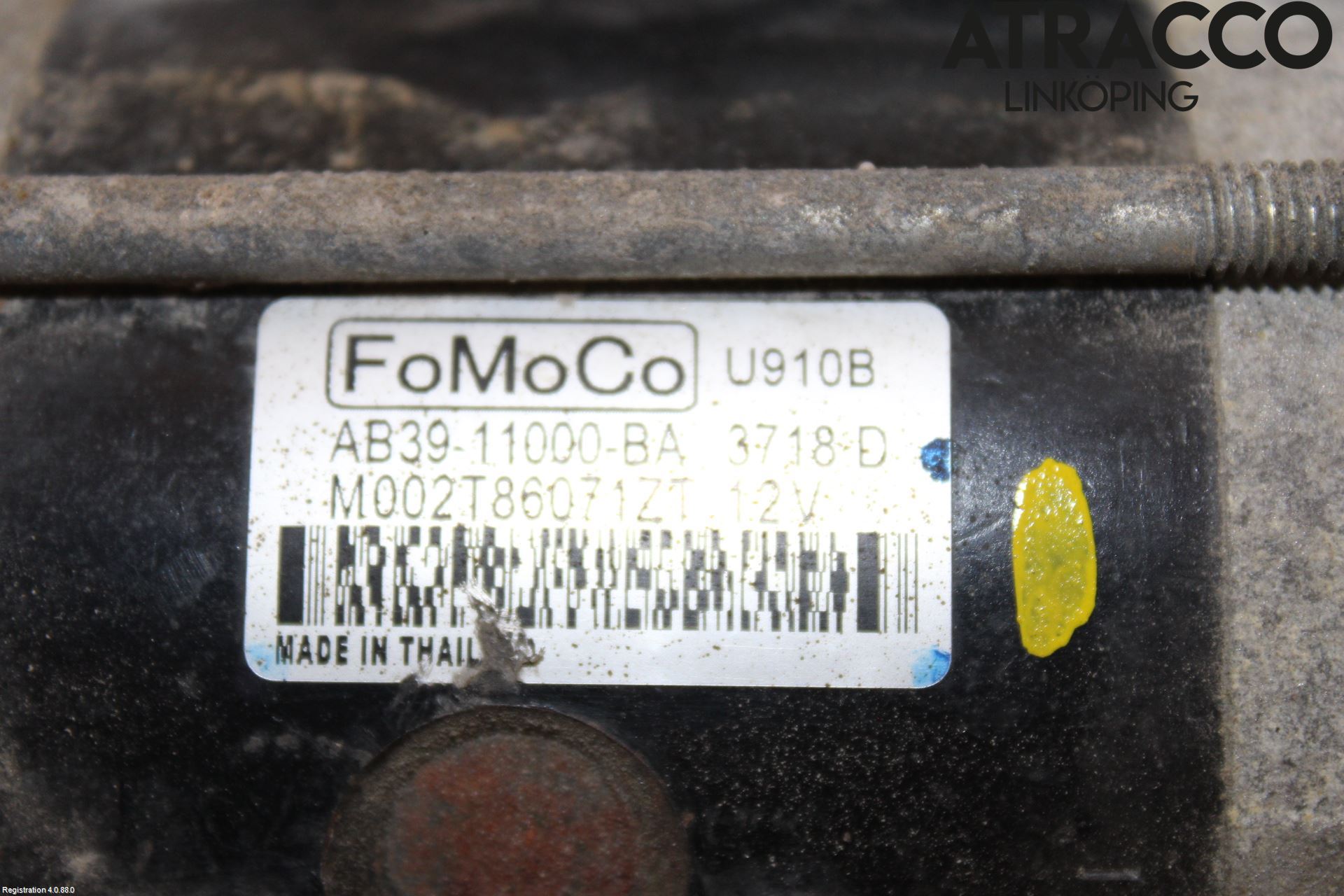 Ford RANGER EU 12-23 Startmotor Diesel