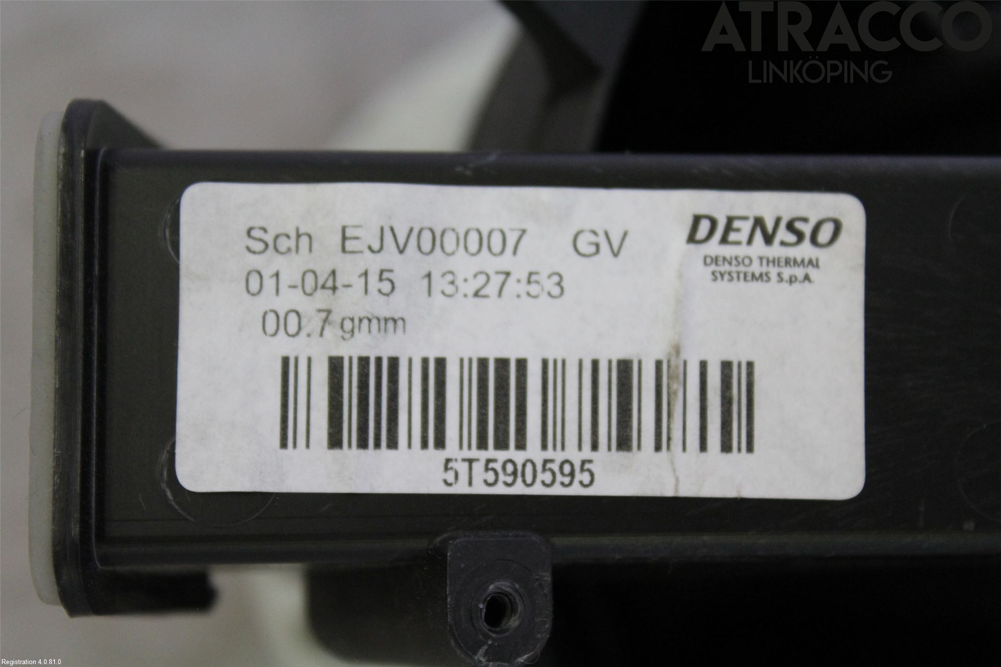 Fiat 500X 15- Värmefläkt