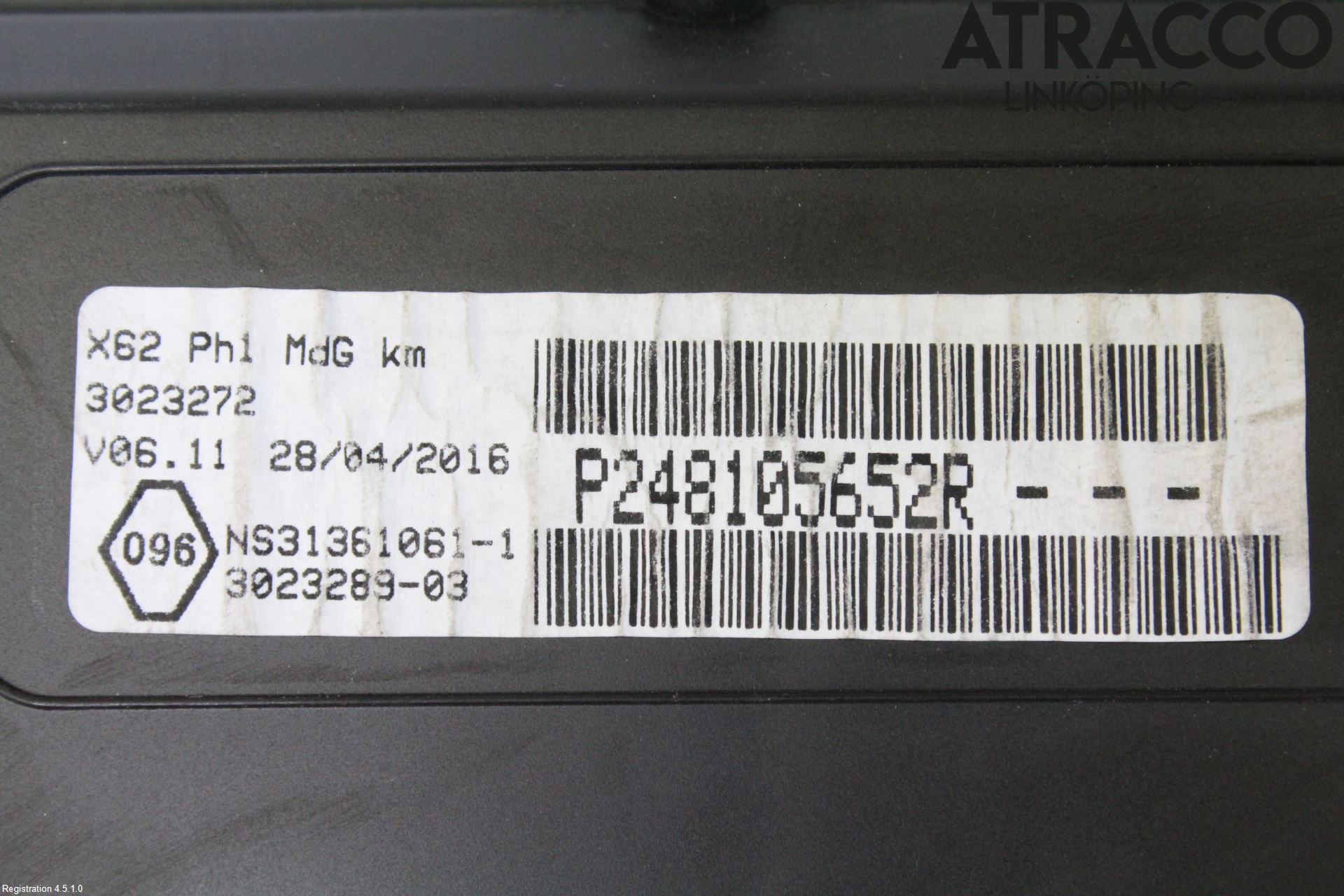 Renault MASTER III 15-20 Instrument Komb