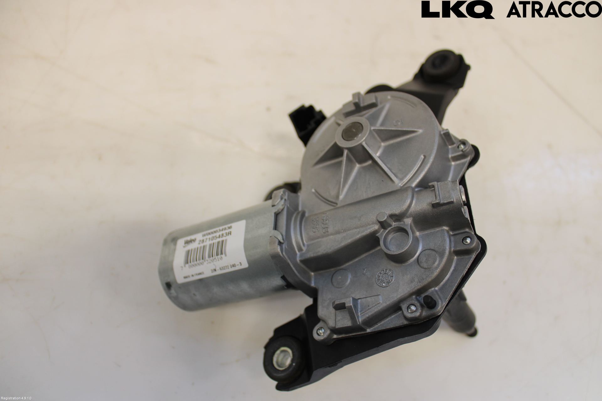 Renault CLIO IV 12-16 Torkarmotor Baklucka