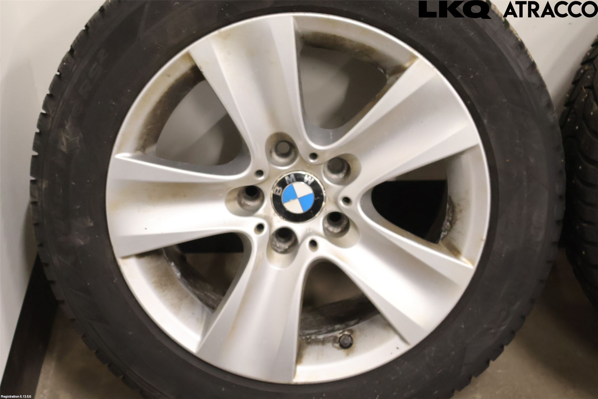 BMW 5 F10/F11/F18 09-17 Vinterdäck Alumfälg 4St